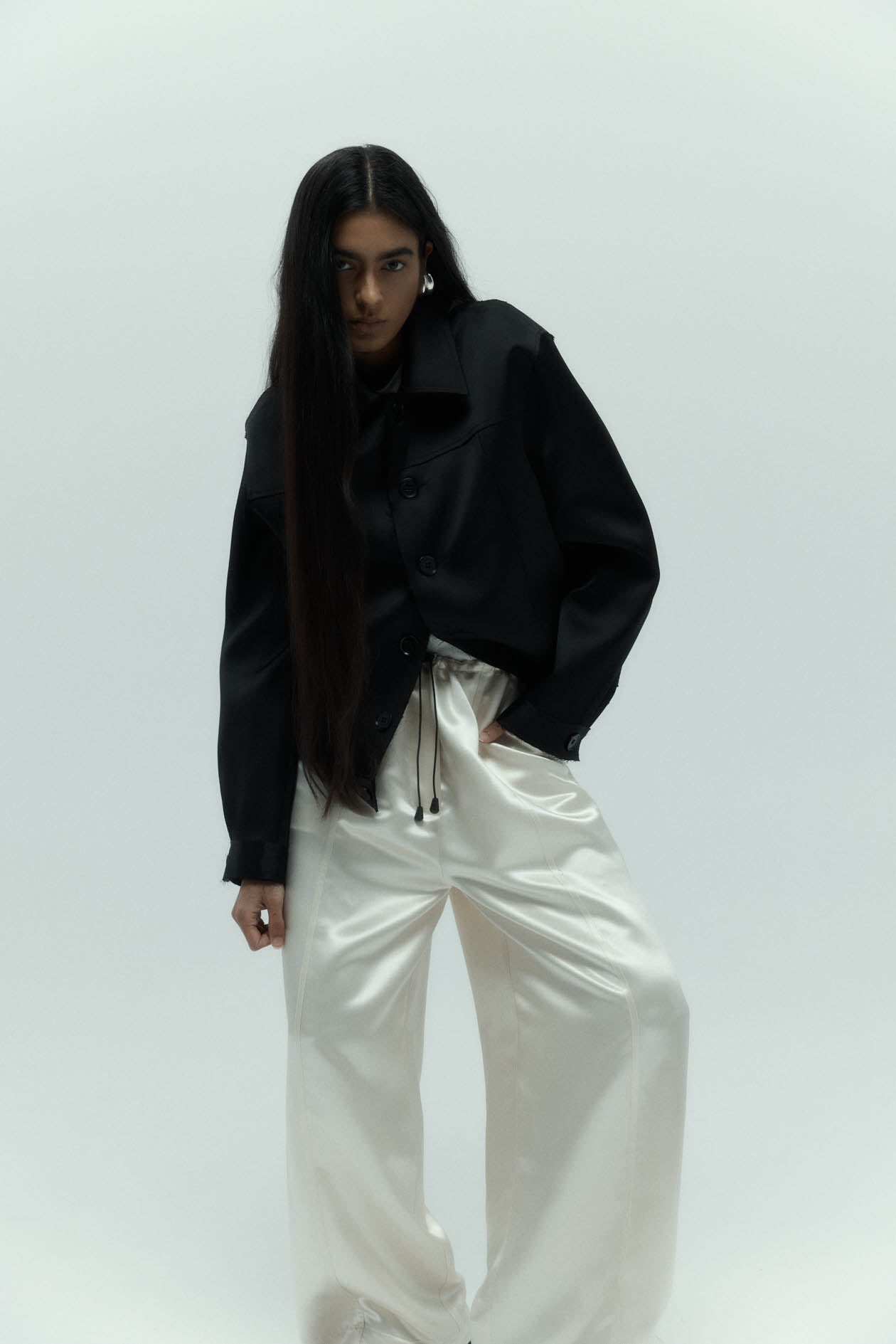 HARRIS TAPPER TANAKA TROUSER IN IVORY | THE NEW TREND