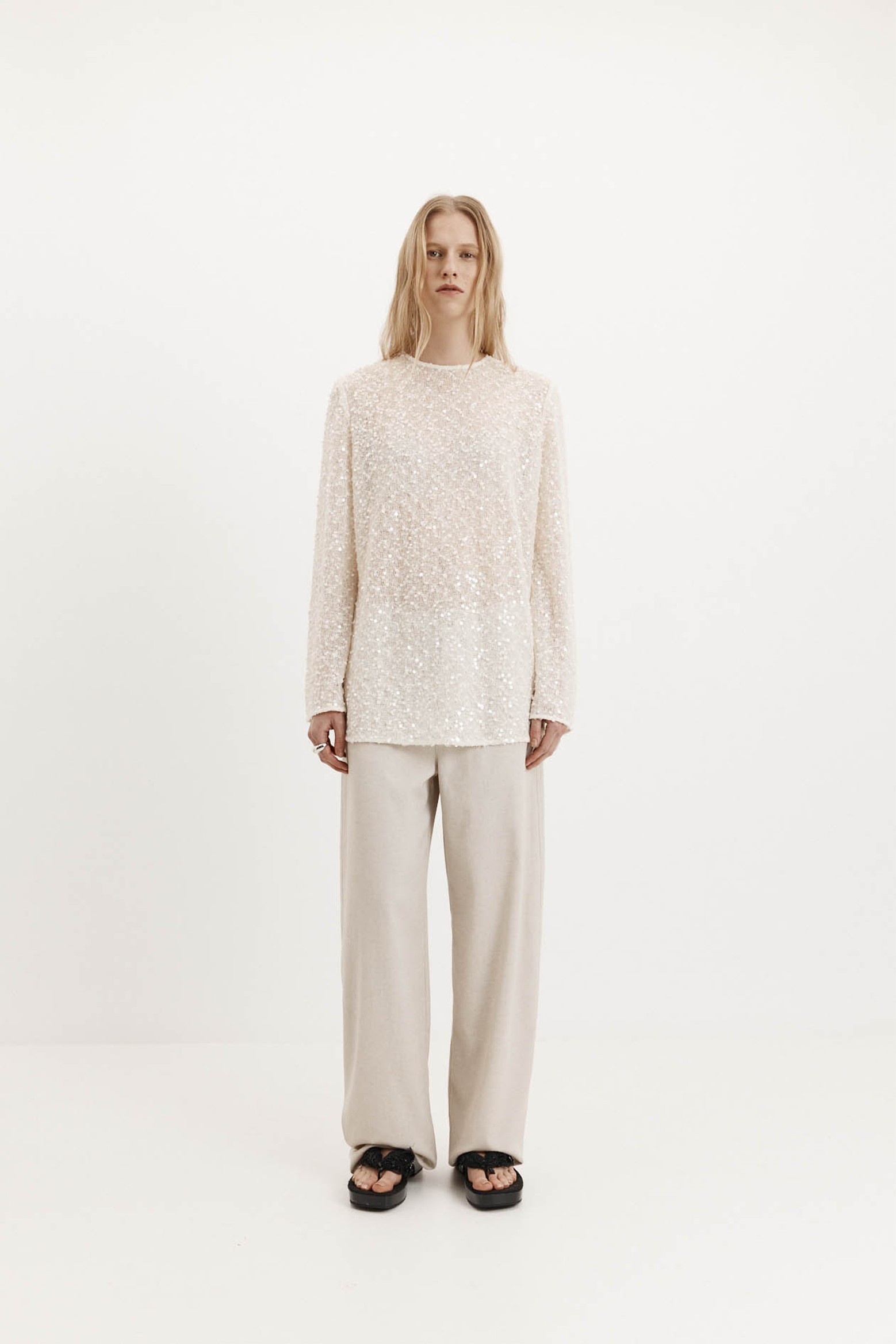 HARRIS TAPPER EVA TOP IN CREAM | THE NEW TREND