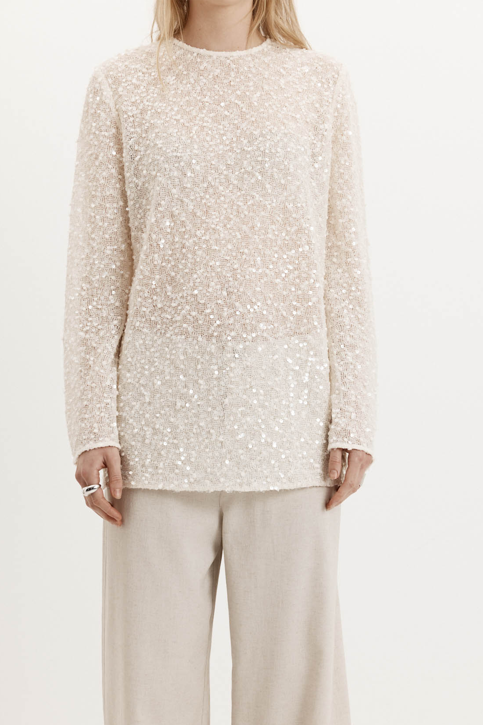 HARRIS TAPPER EVA TOP IN CREAM | THE NEW TREND