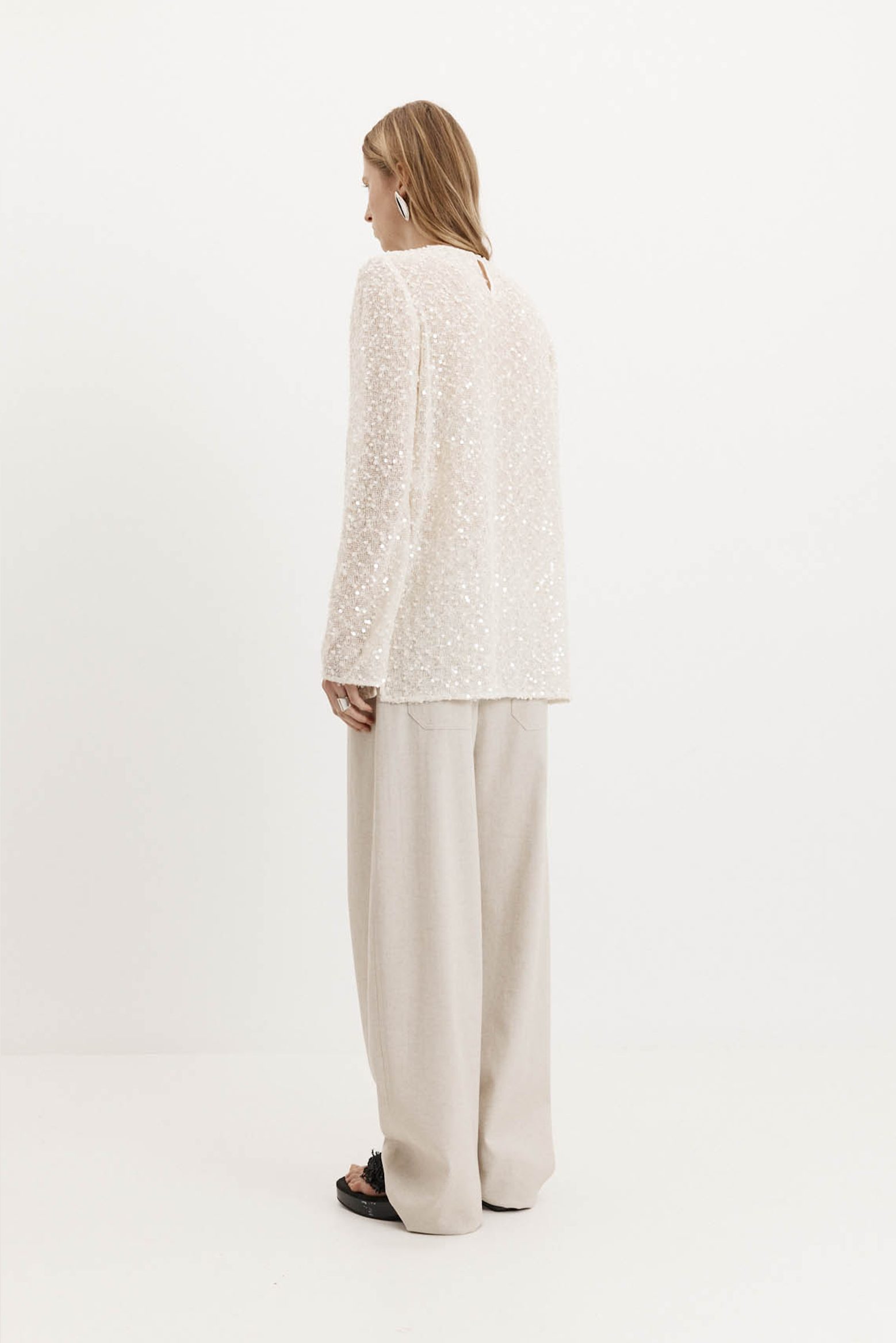 HARRIS TAPPER EVA TOP IN CREAM | THE NEW TREND