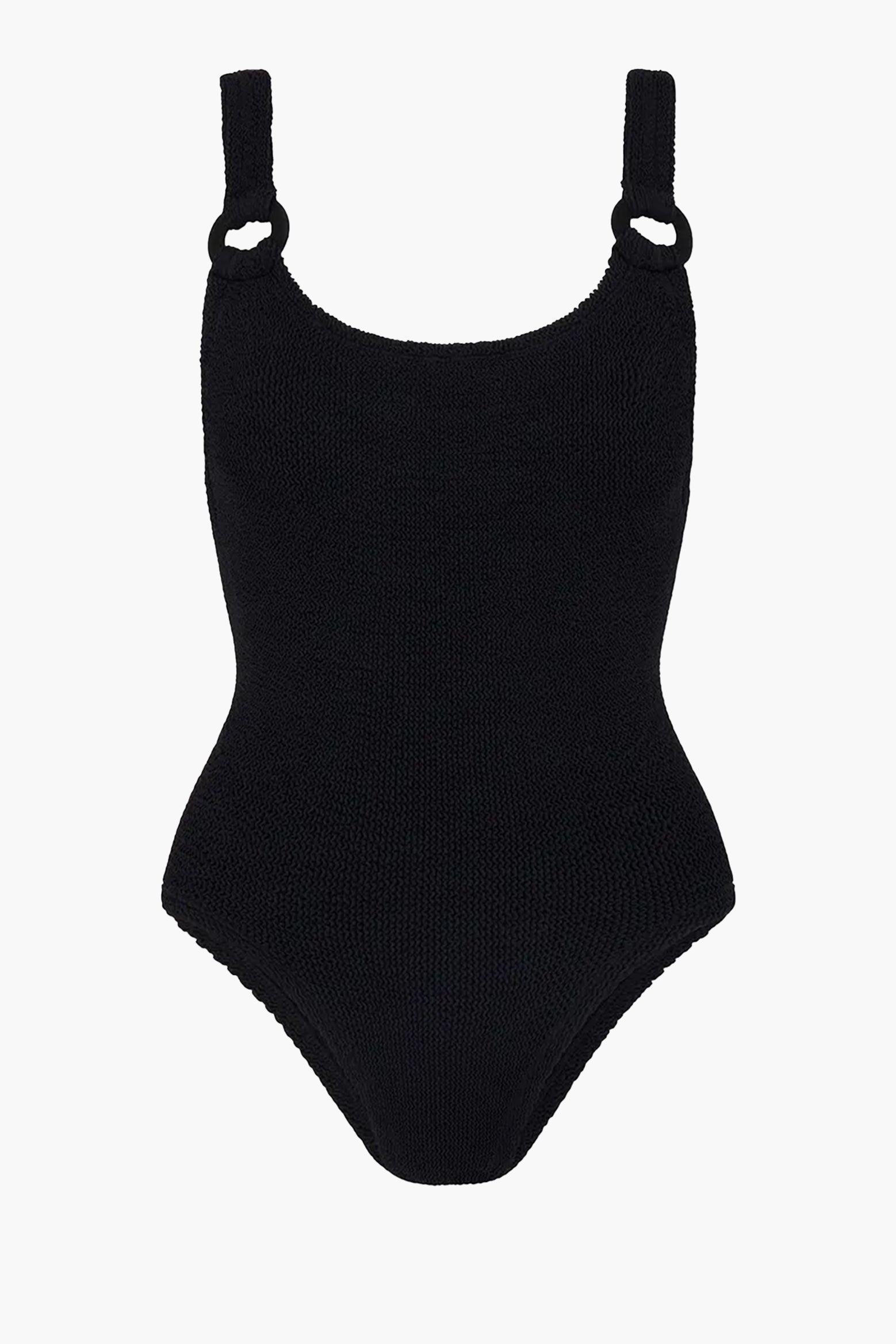 The Hunza G Domino Swim in Black available at The New Trend Australia