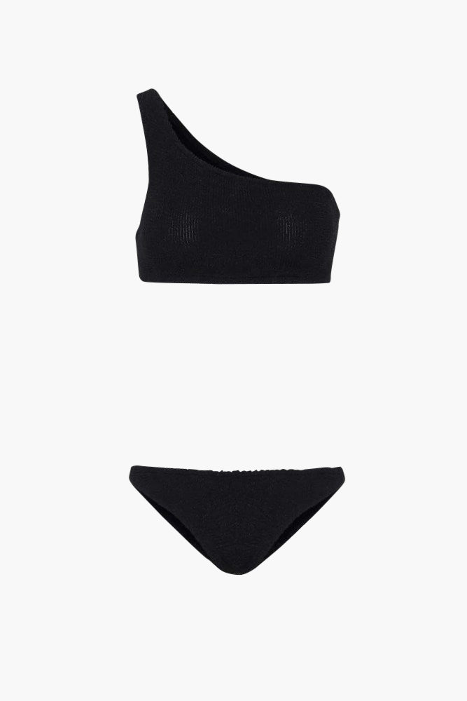 Hunza G Nancy Bikini in Black from The New Trend