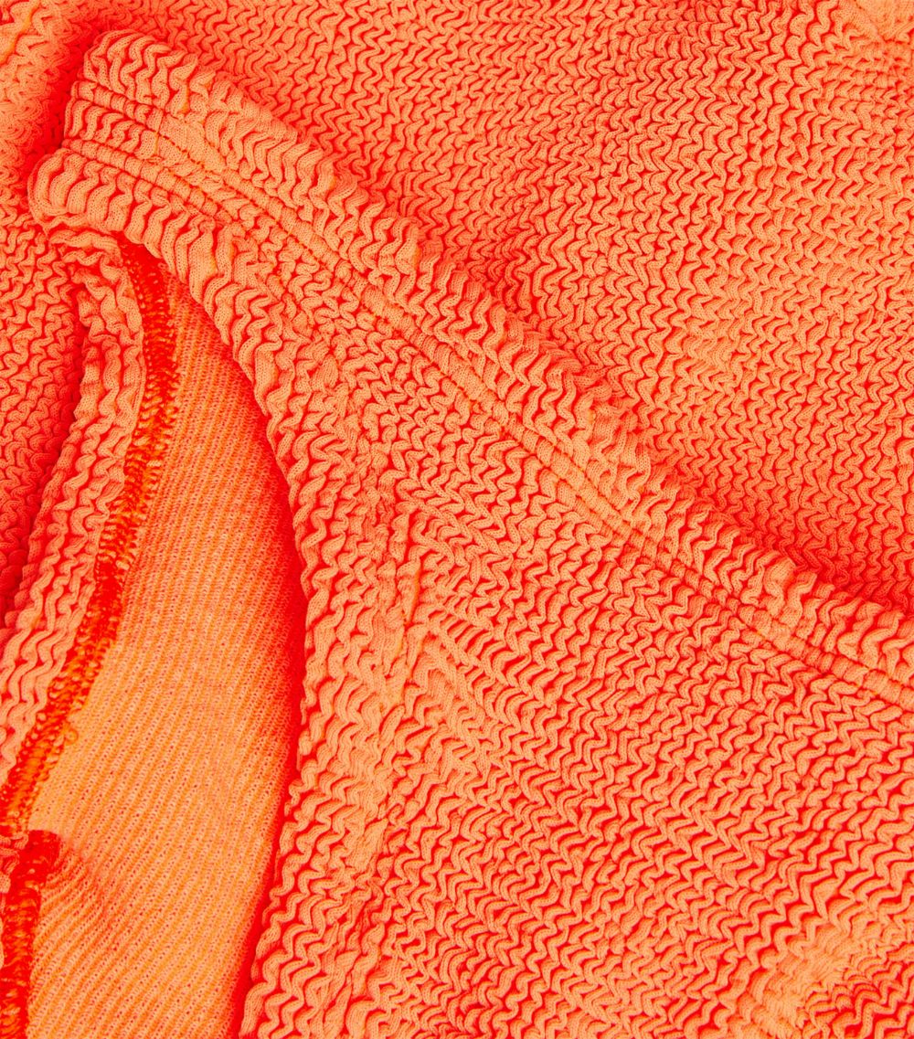 The Hunza G Nancy Bikini in Orange available at The New Trend Australia.