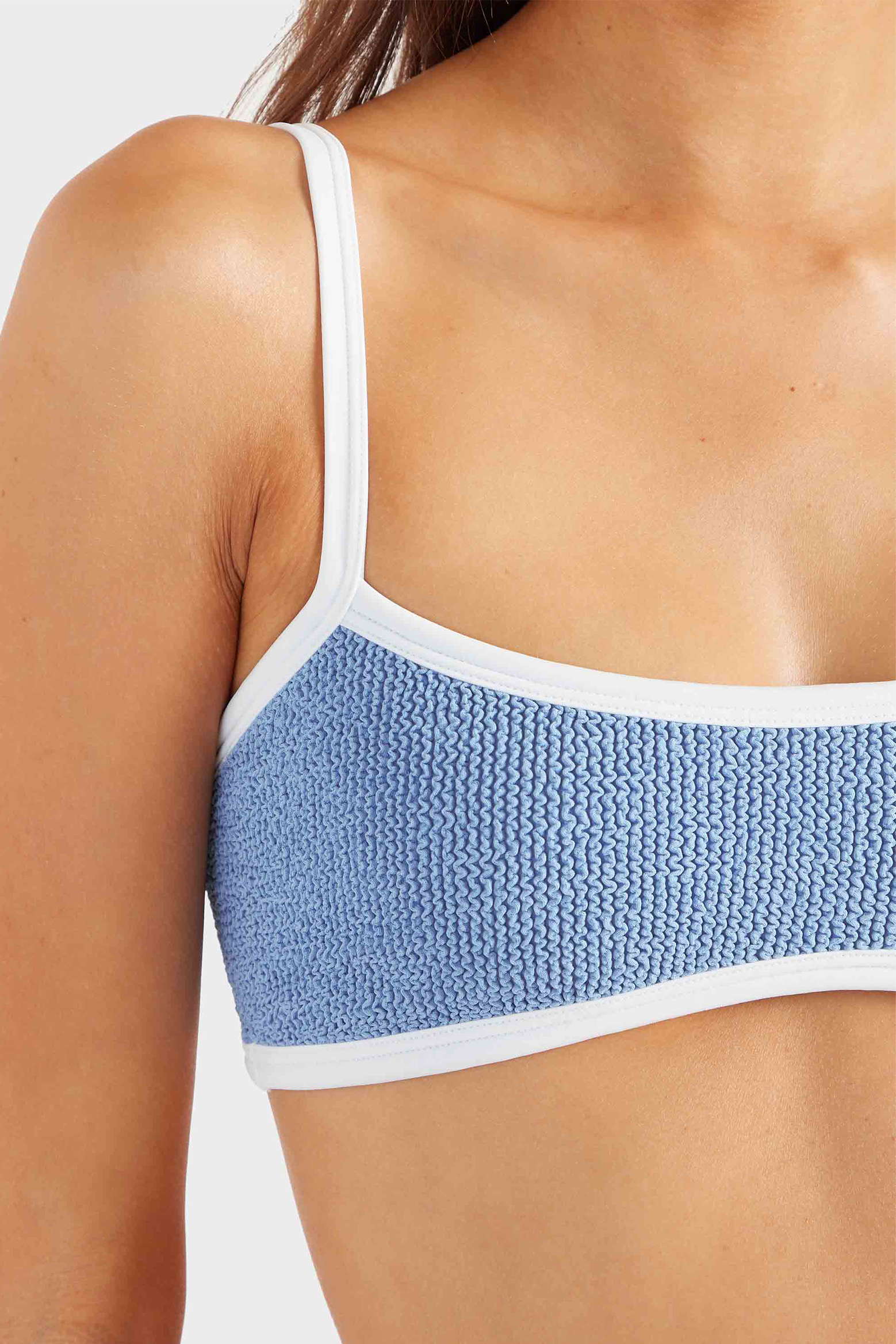 HUNZA G TYLER BIKINI IN CORNFLOWER | THE NEW TREND