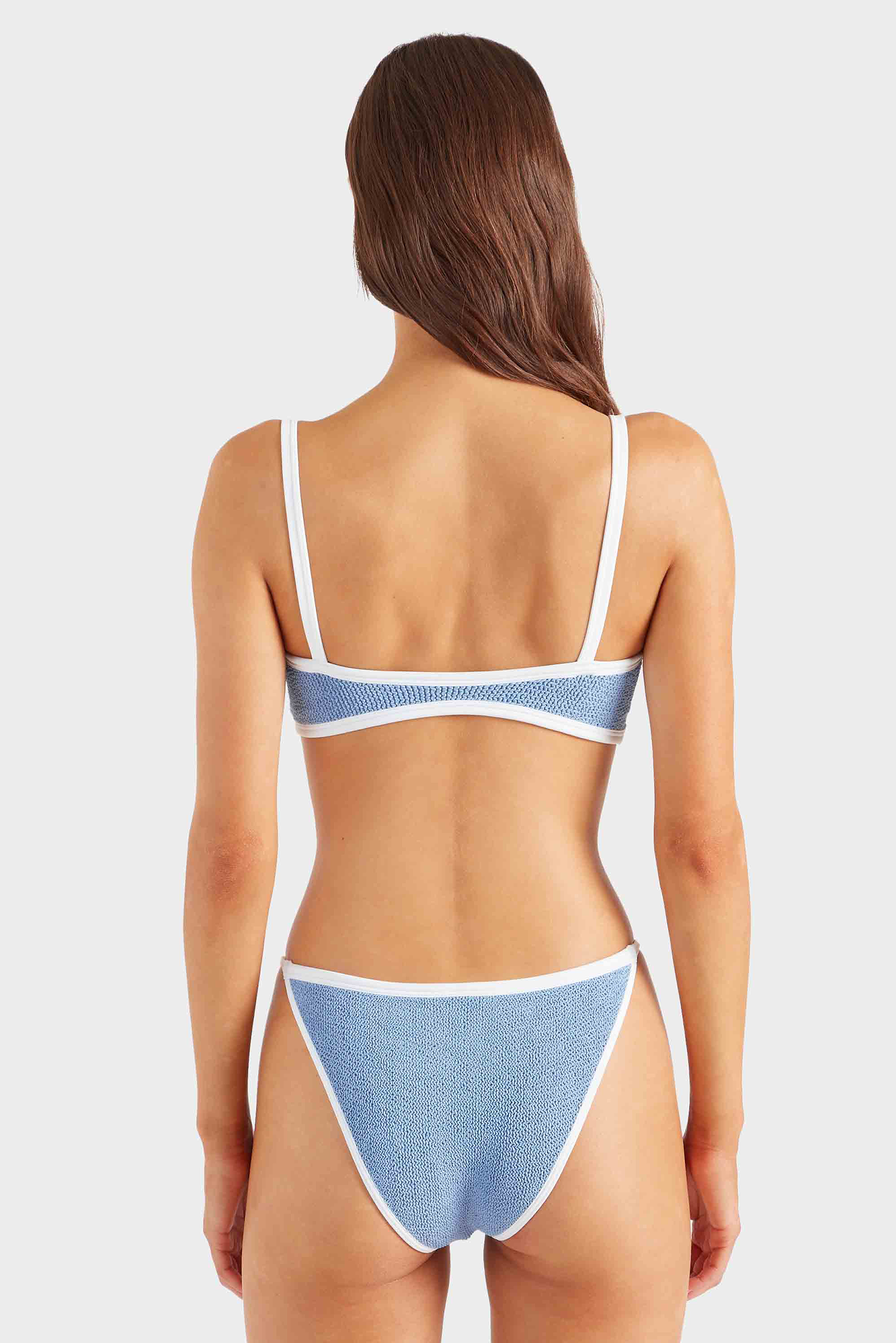 HUNZA G TYLER BIKINI IN CORNFLOWER | THE NEW TREND