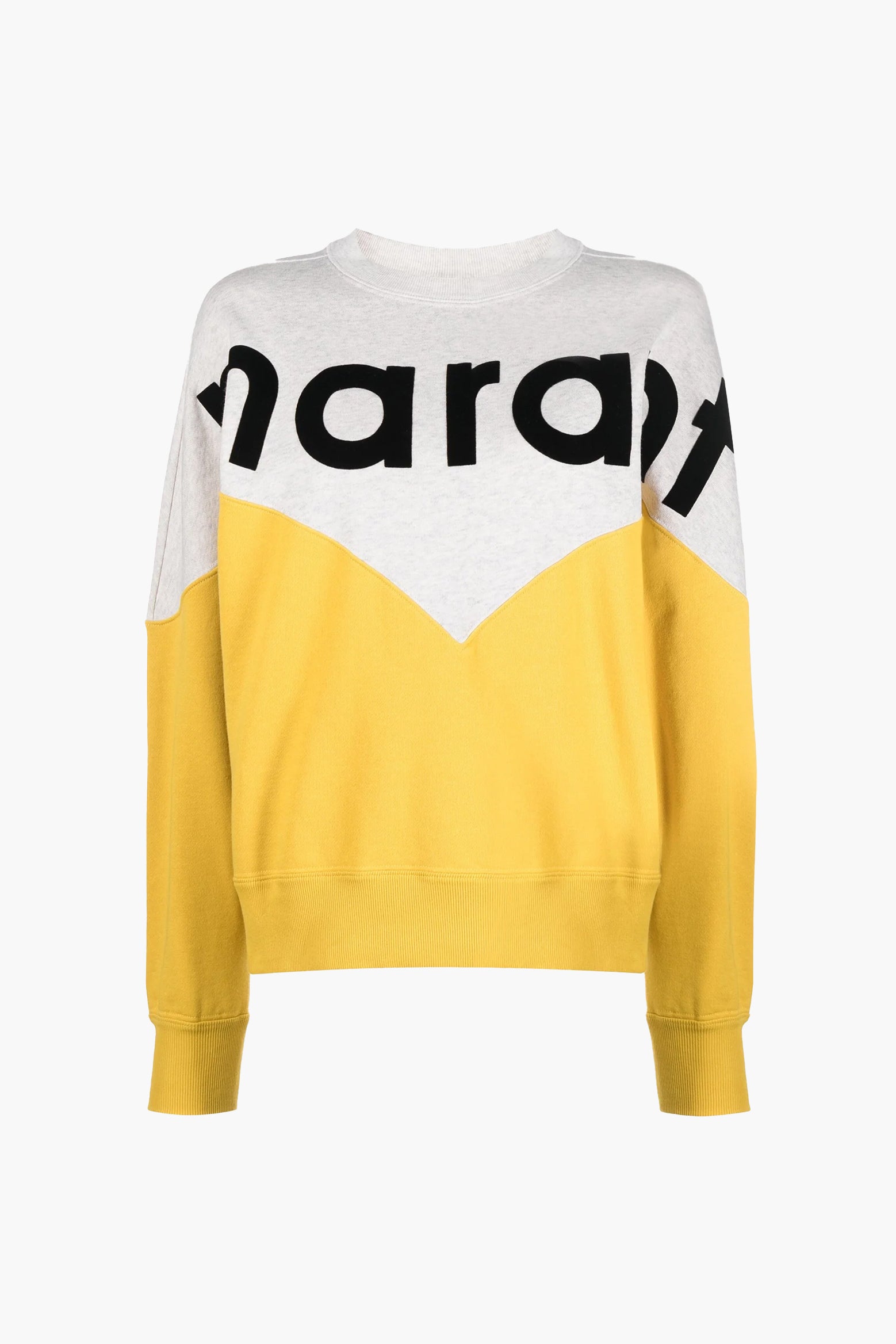  ISABEL MARANT Houston Sweatshirt in Yellow | The New Trend
