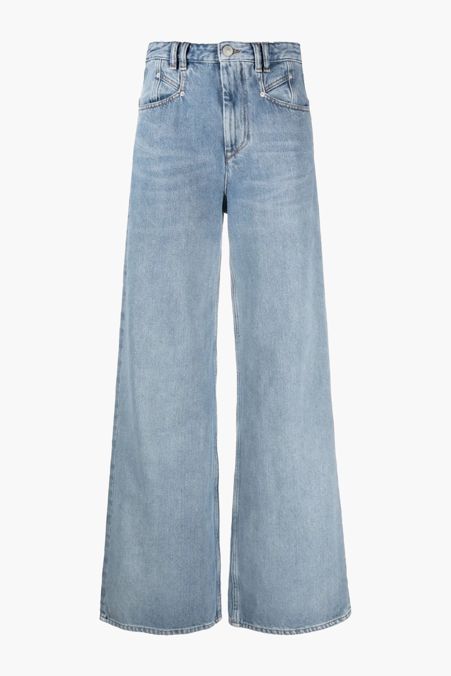 ISABEL MARANT LEMONY PANTS IN ICE BLUE | THE NEW TREND