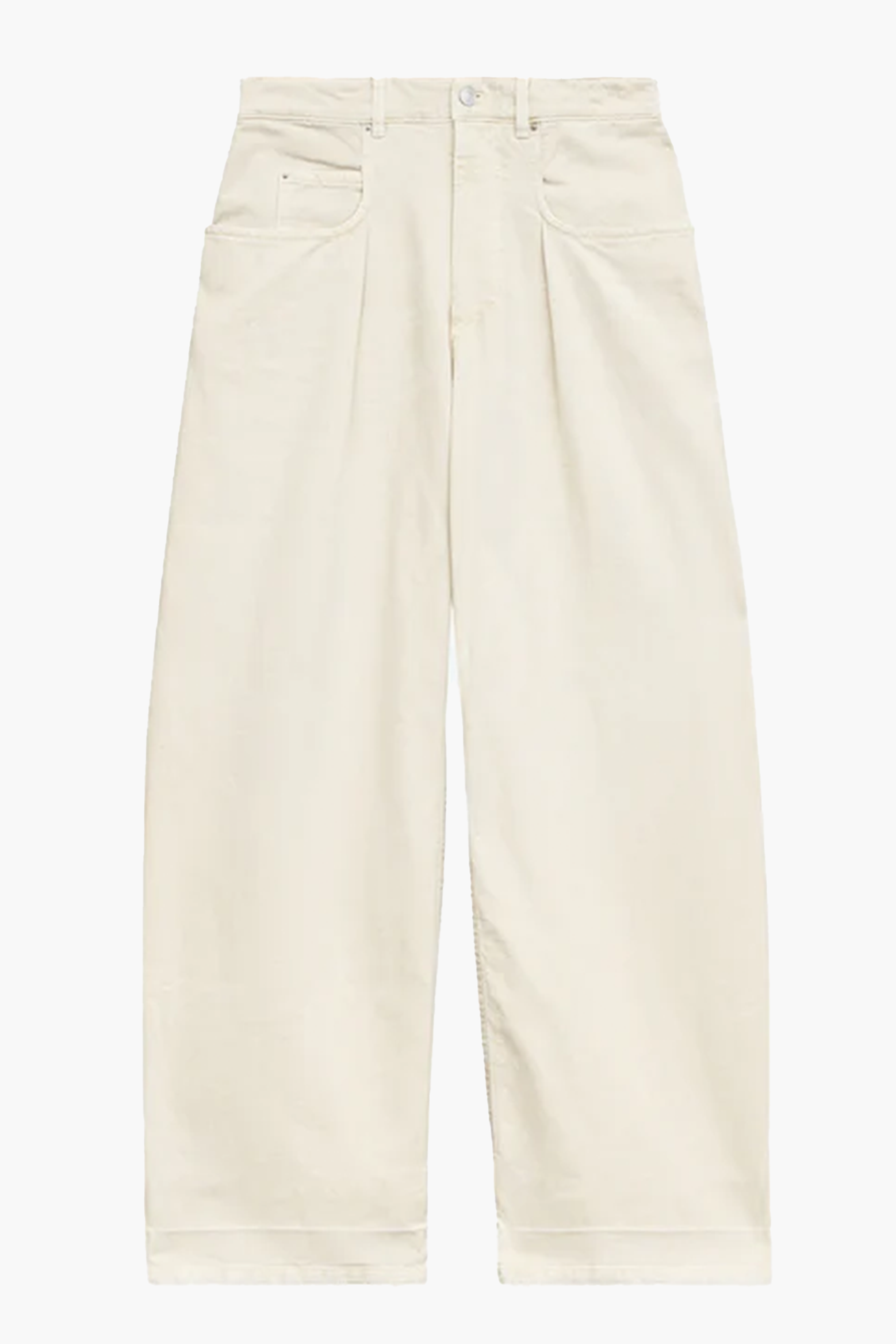 ISABEL MARANT RACHELLE PANTS IN ECRU | THE NEW TREND