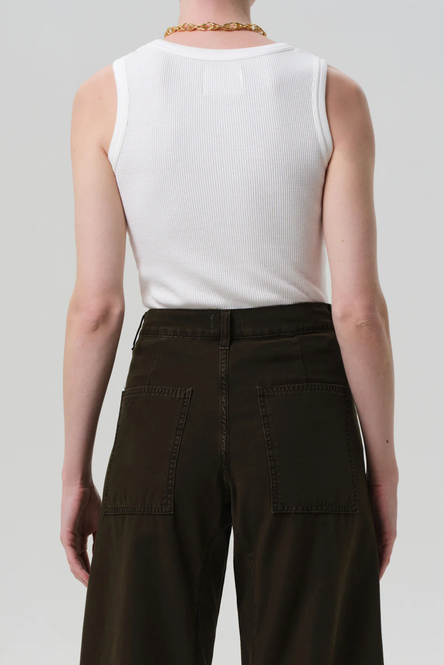 CITIZENS OF HUMANITY INEZ WAFFLE TANK IN PASHMINA | THE NEW TREND