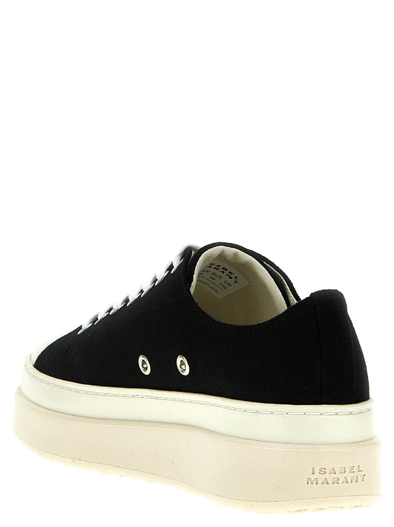 The Isabel Marant Austen Low Sneaker in Black Available at The New Trend Australia.