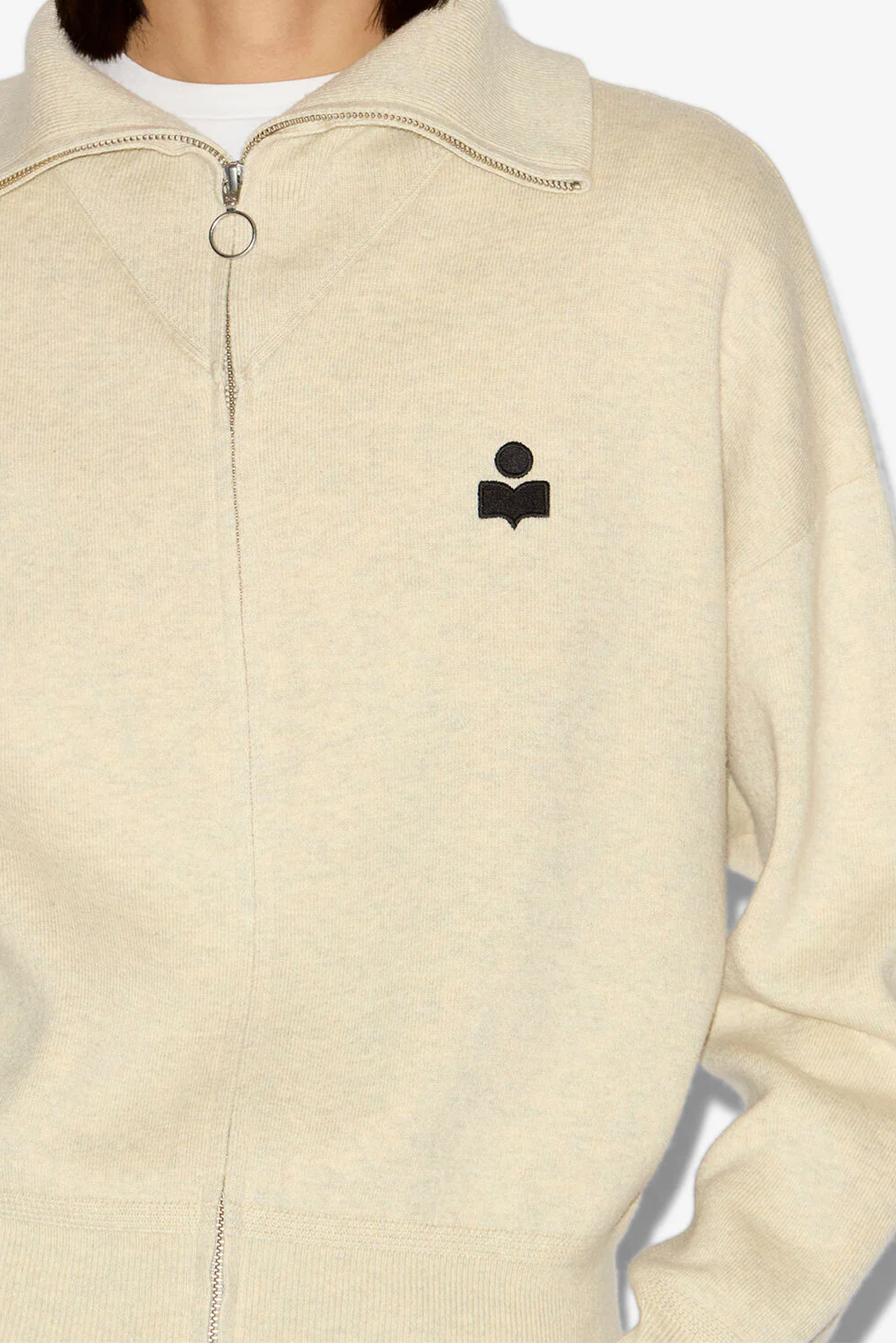 ISABEL MARANT ÉTOILE AXELLE JACKET IN LIGHT GREY | THE NEW TREND