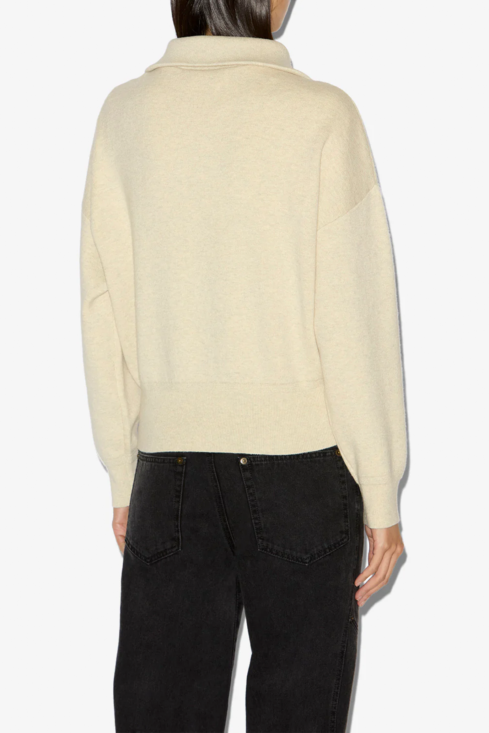 ISABEL MARANT ÉTOILE AXELLE JACKET IN LIGHT GREY | THE NEW TREND