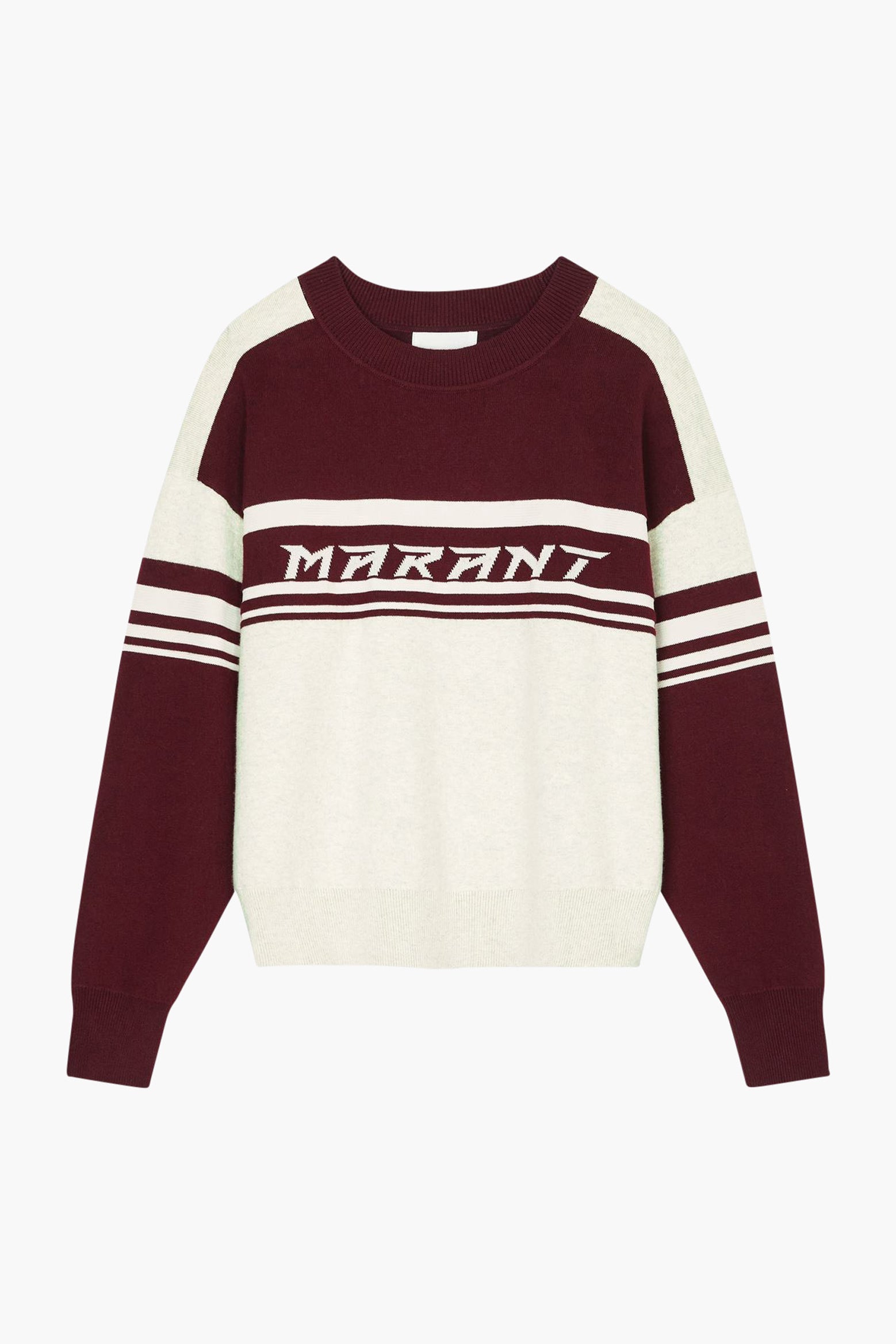 The Isabel Marant Callie Pullover in Dark Plum available at The New Trend Australia