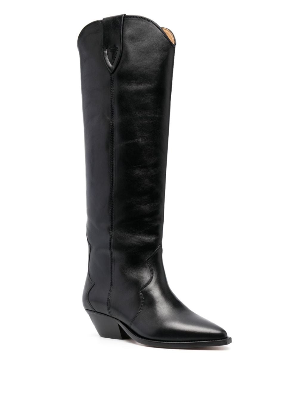 The Isabel Marant Denvee High Boots in Black Available at The New Trend Australia