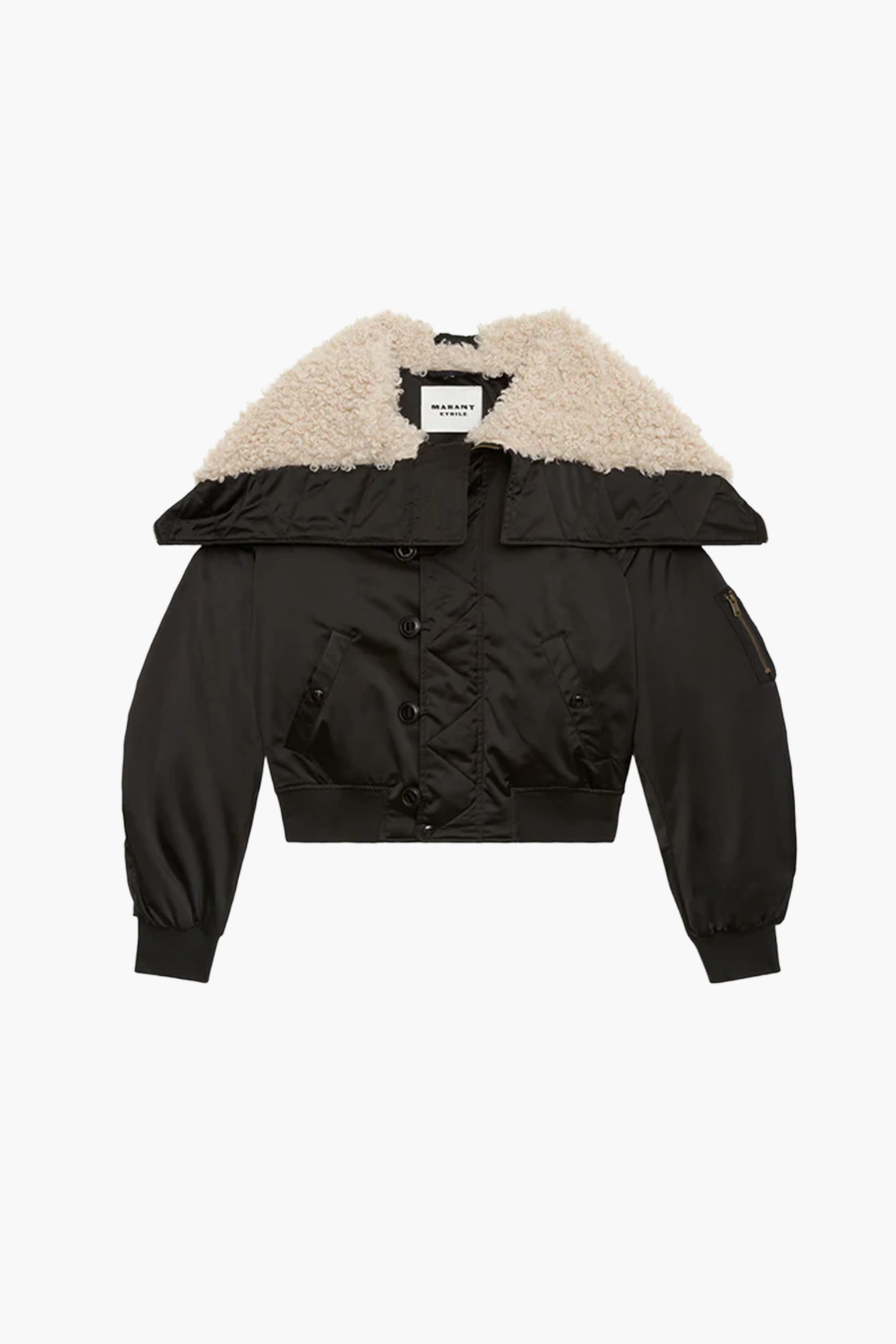 ISABEL MARANT ÉTOILE ELISA COAT IN BLACK | THE NEW TREND