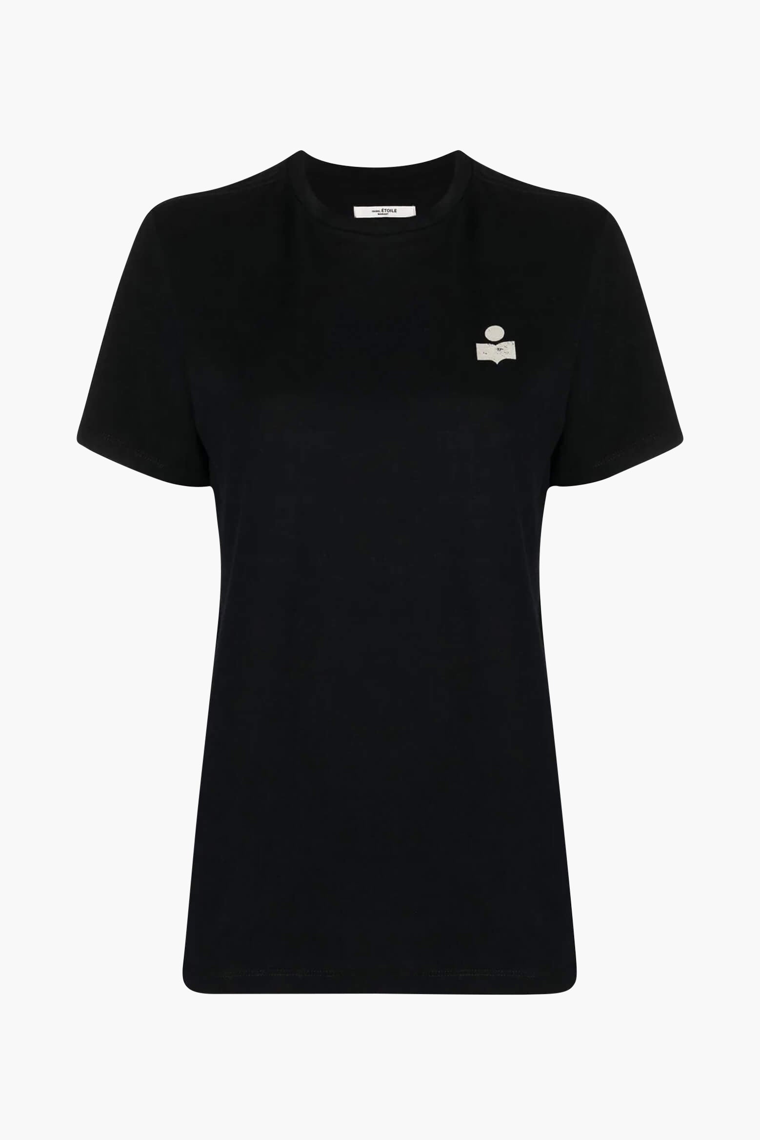 Isabel Marant Etoile Zewel T-Shirt in Black from The New Trend