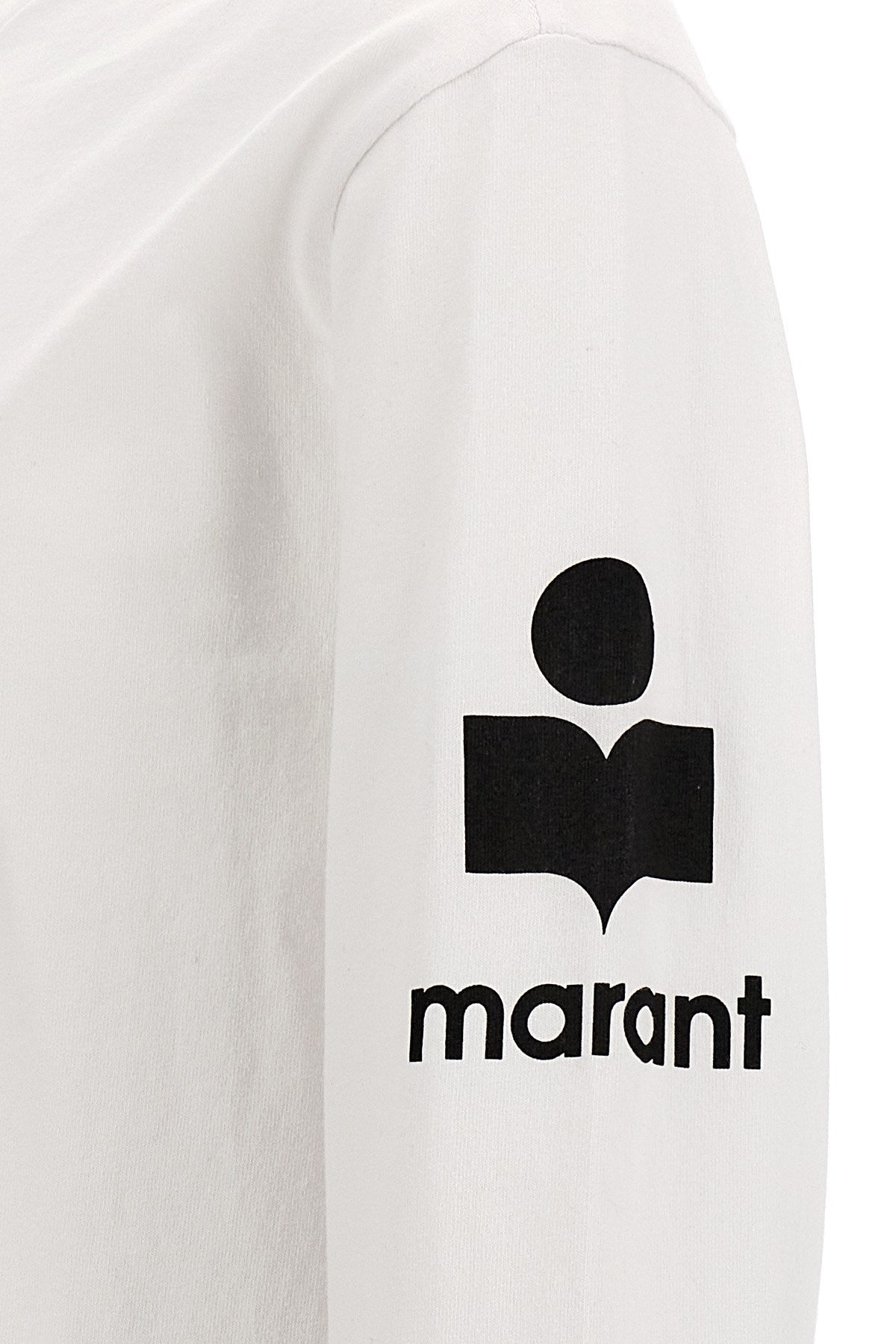 The Isabel Marant Gianni Tee Shirt in White available at The New Trend Australia