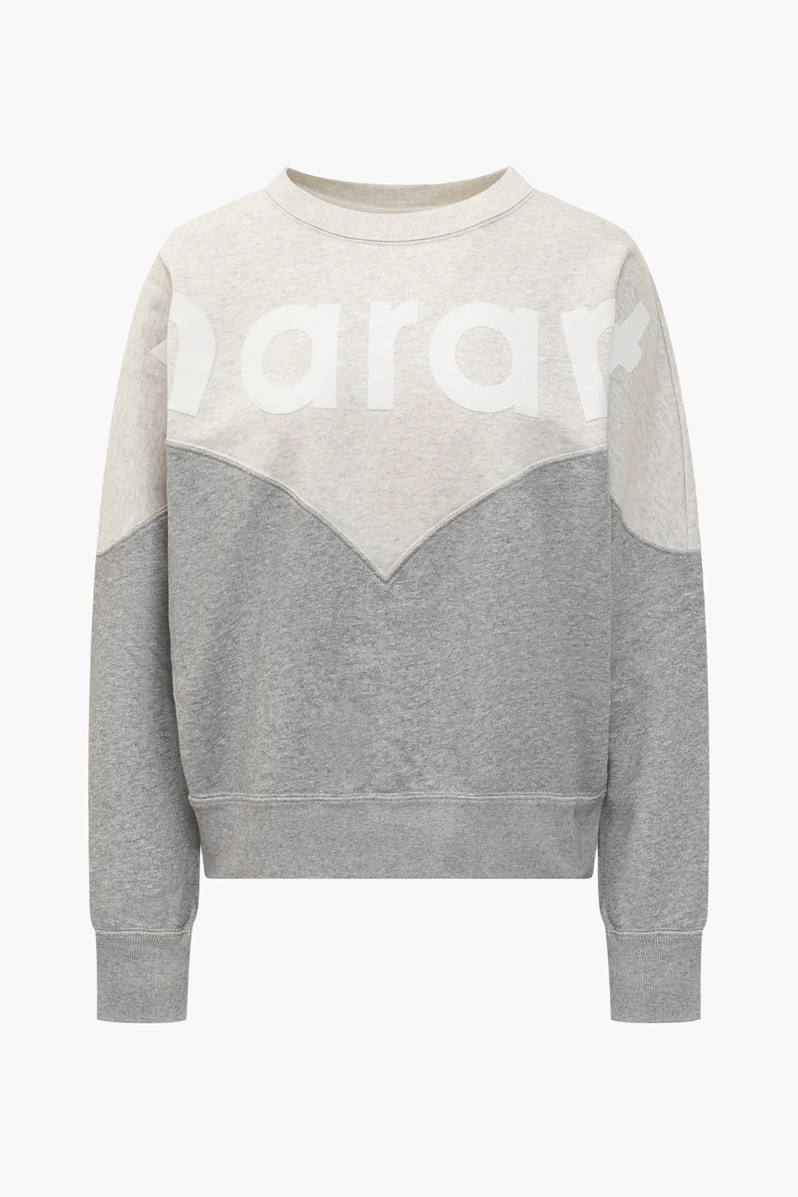 The Isabel Marant Houston Sweatshirt in Ecru Grey available at The New Trend Australia