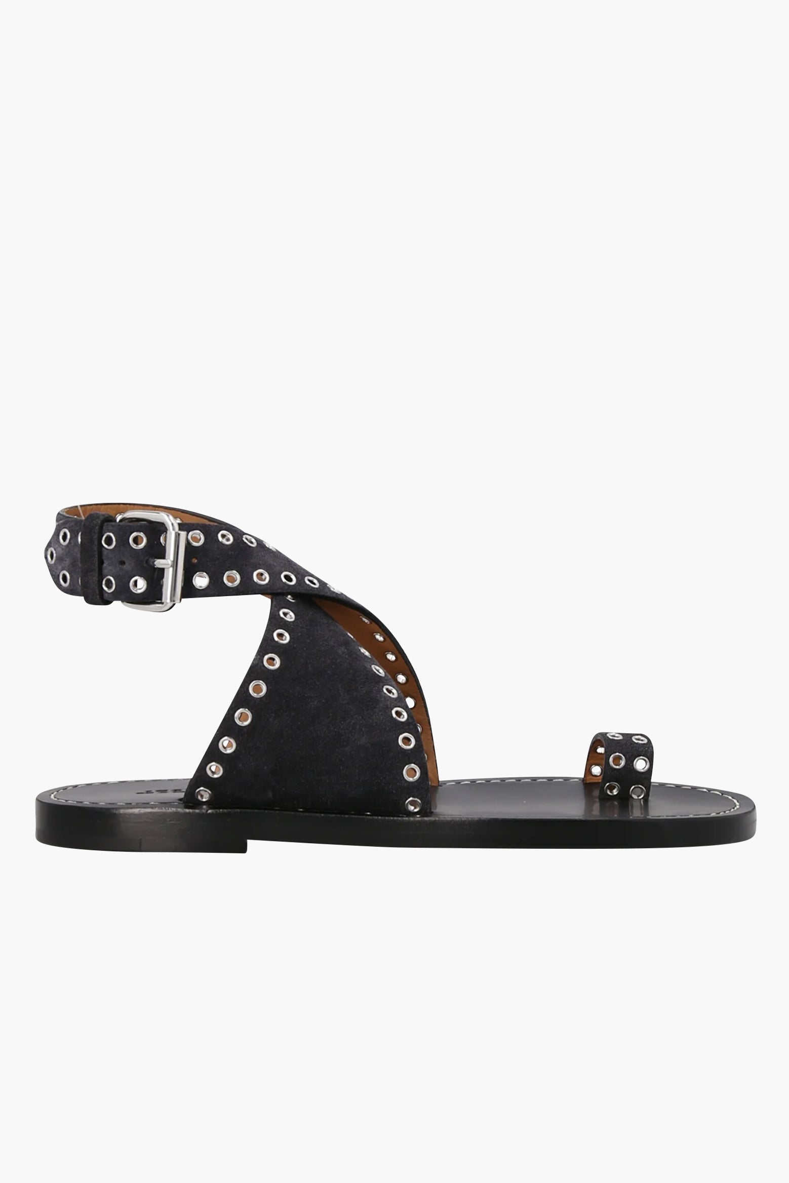 Isabel Marant Jools Sandals in Black Midnight from The New Trend