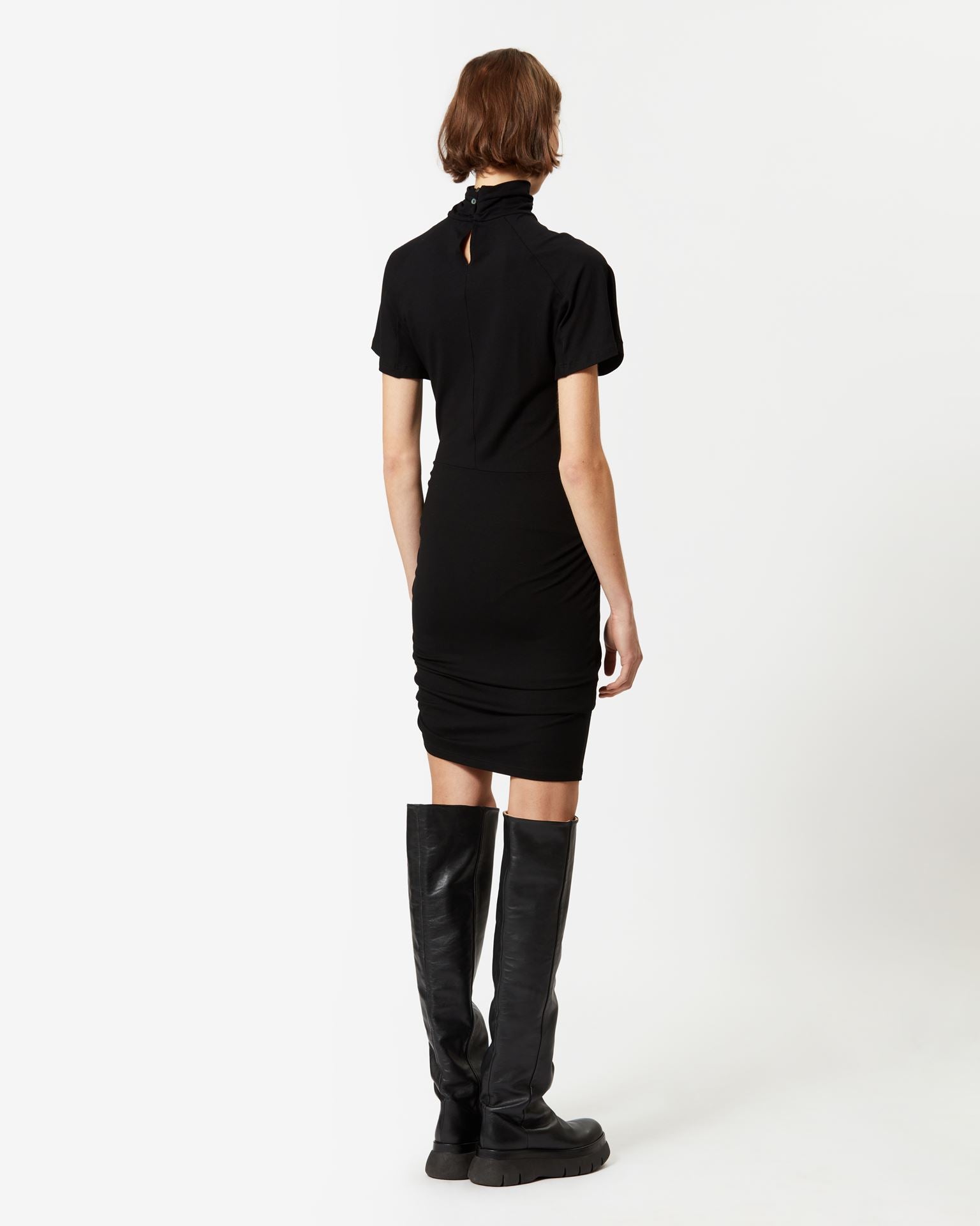 The Isabel Marant Lya Dress in Black available at The New Trend Australia