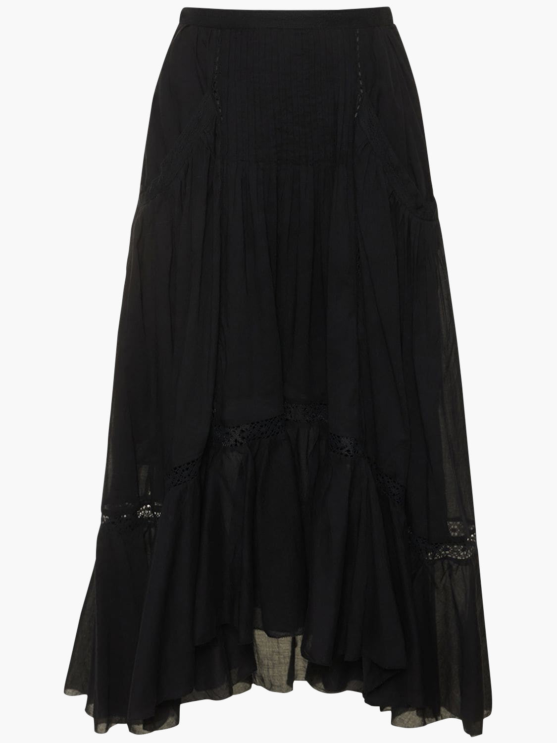 Isabel Marant Mugiana Skirt in Black available at TNT The New Trend Australia. Free shipping on orders over $300 AUD.