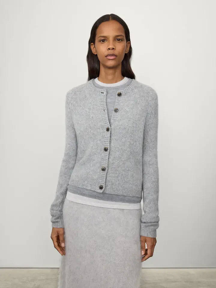 LISA YANG FELICIA CARDIGAN IN CLOUDY | THE NEW TREND