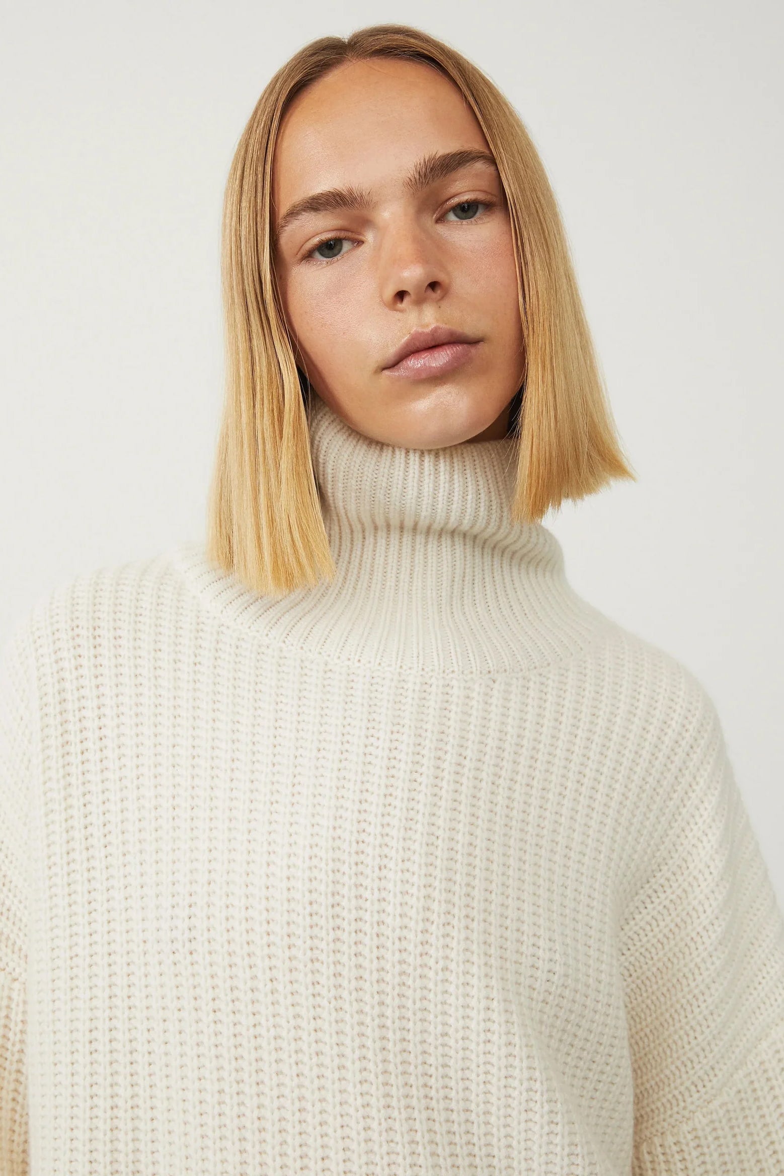 LISA YANG Therese Sweater in Cream | The New Trend Australia