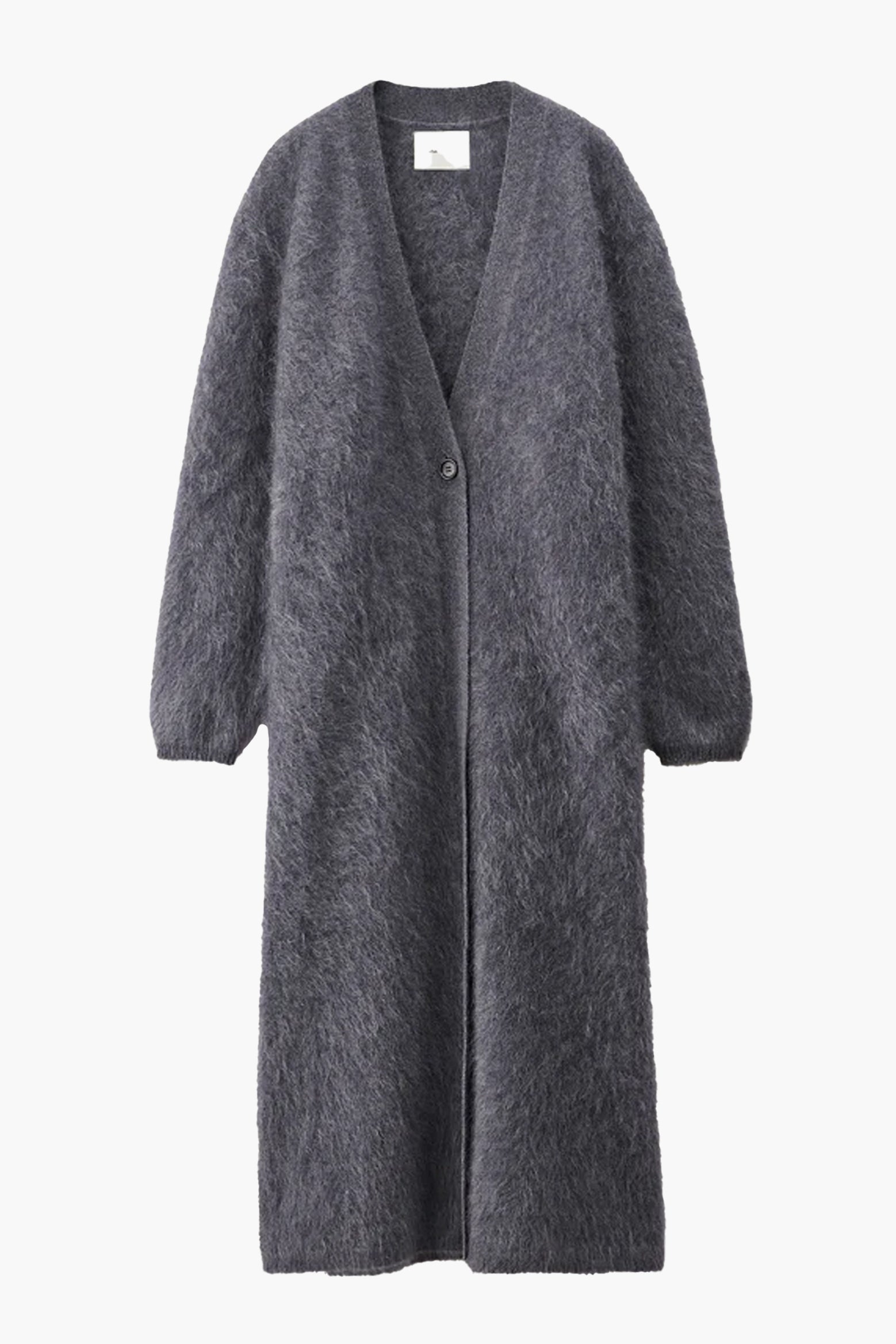Lisa Yang Agda Cardigan Coat in Graphite available at The New Trend Australia. 