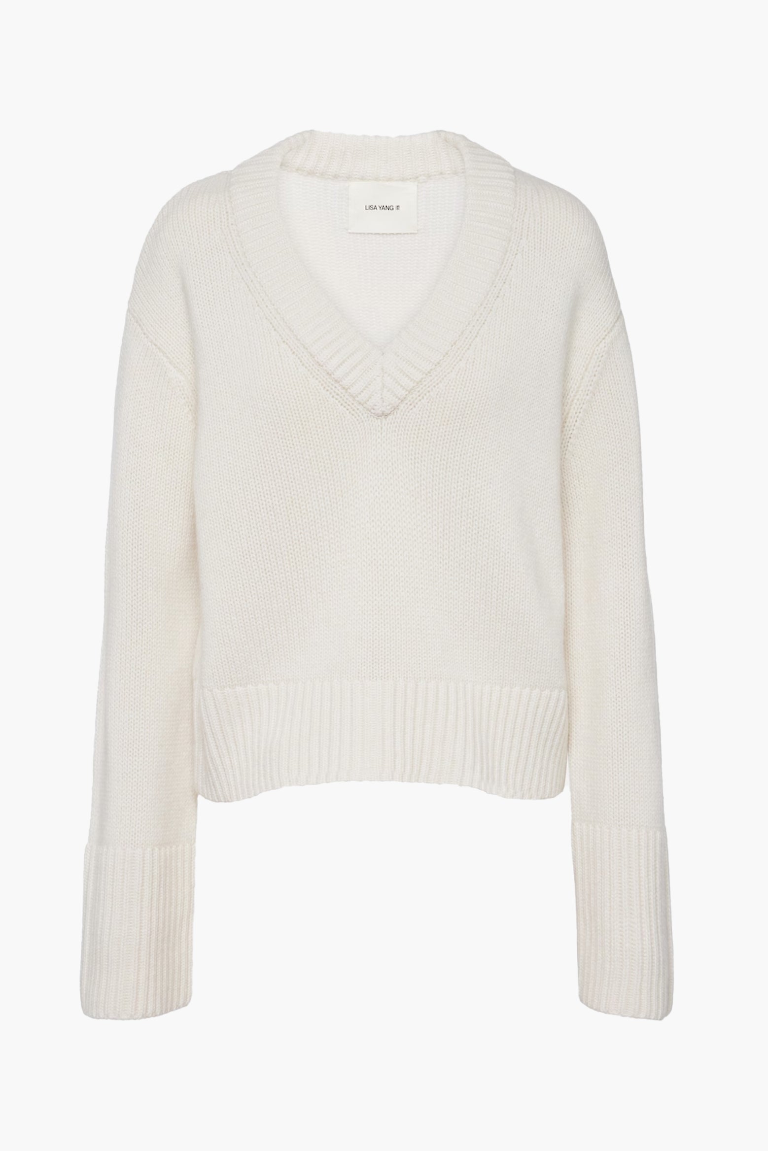 Lisa Yang Aletta Sweater in Cream available at The New Trend Australia. 