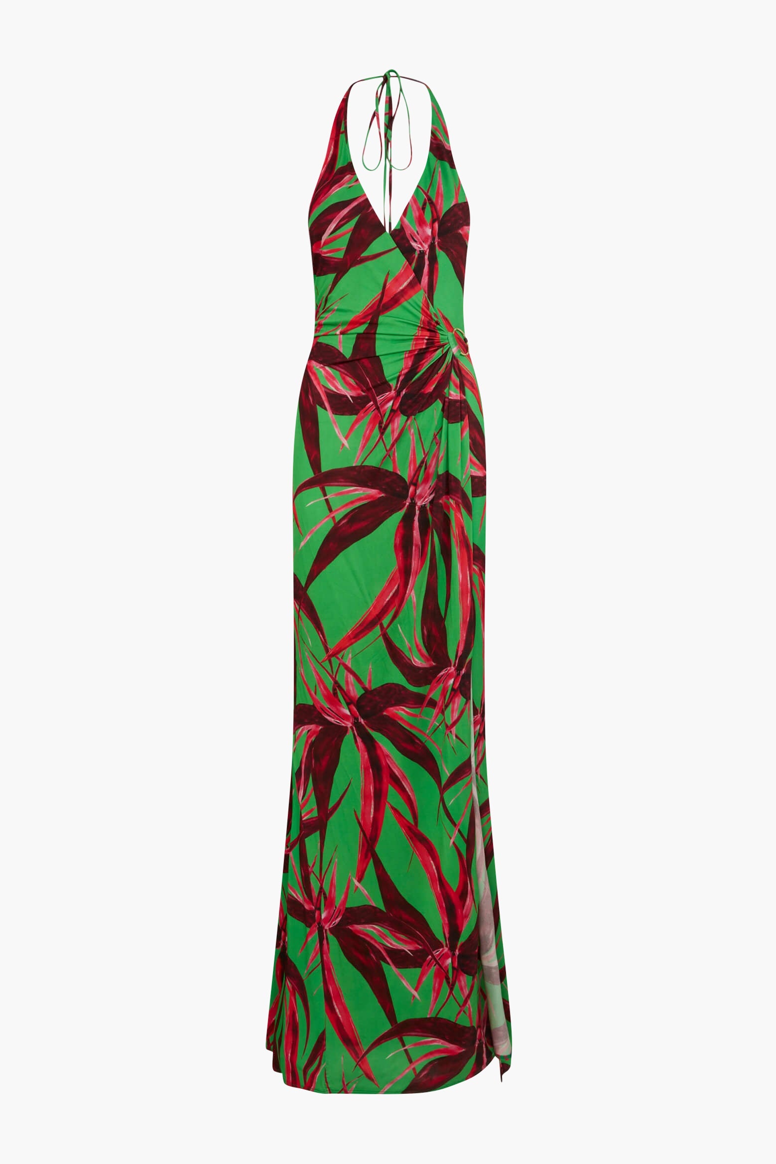 Louisa Ballou King Tide Dress in Red Green Flower available at TNT The New Trend Australia.