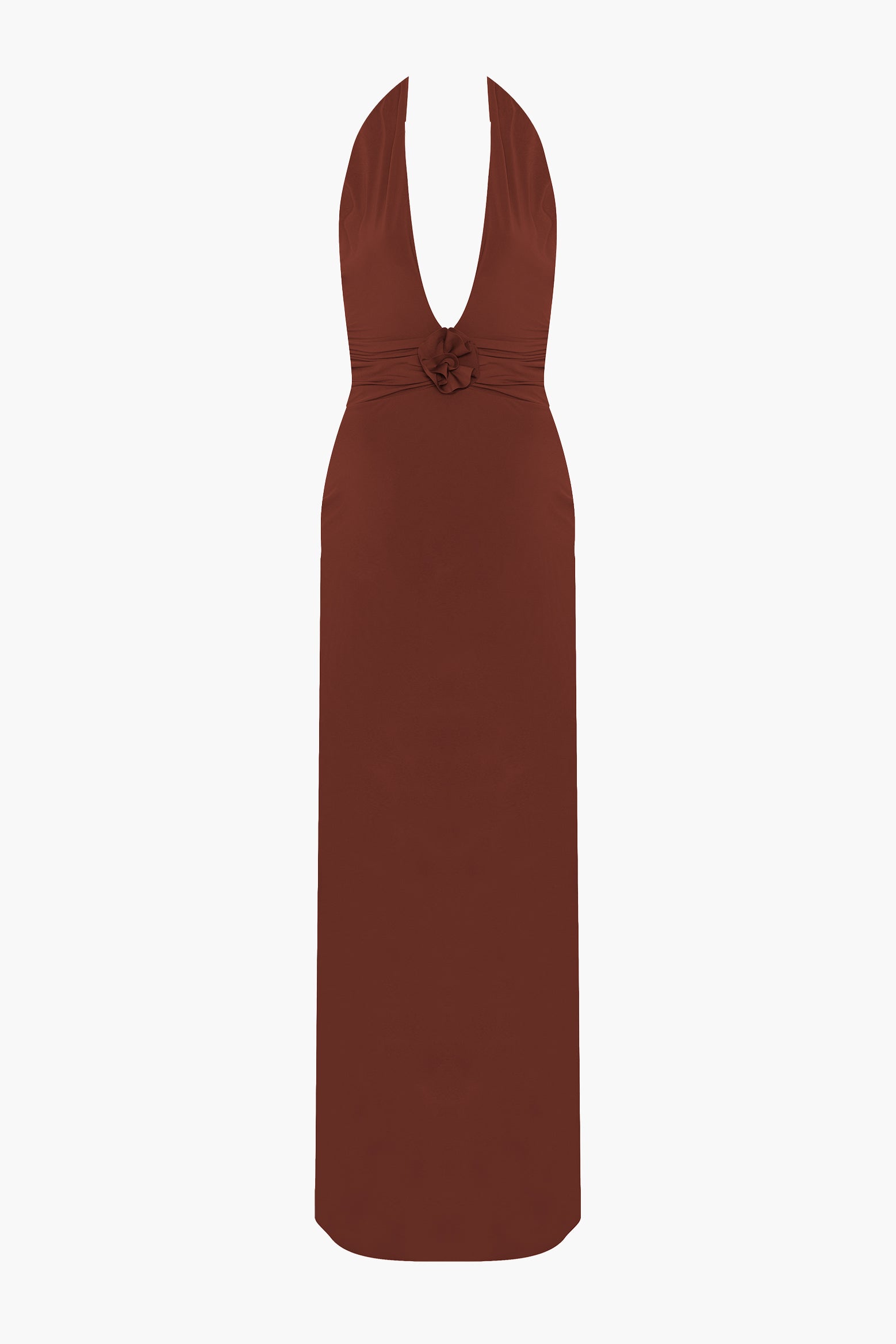 MAYGEL CORONEL Lirio Dress in Chestnut available at The New Trend Australia