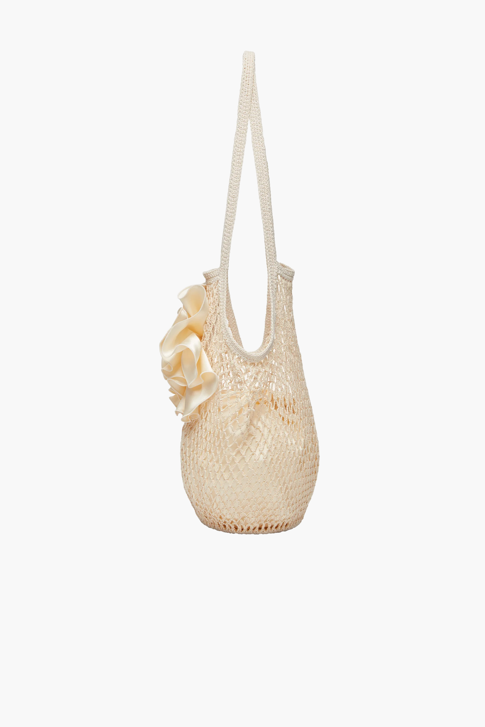 MAGDA BUTRYM MEDIUM DEVANA BAG IN CREAM | THE NEW TREND