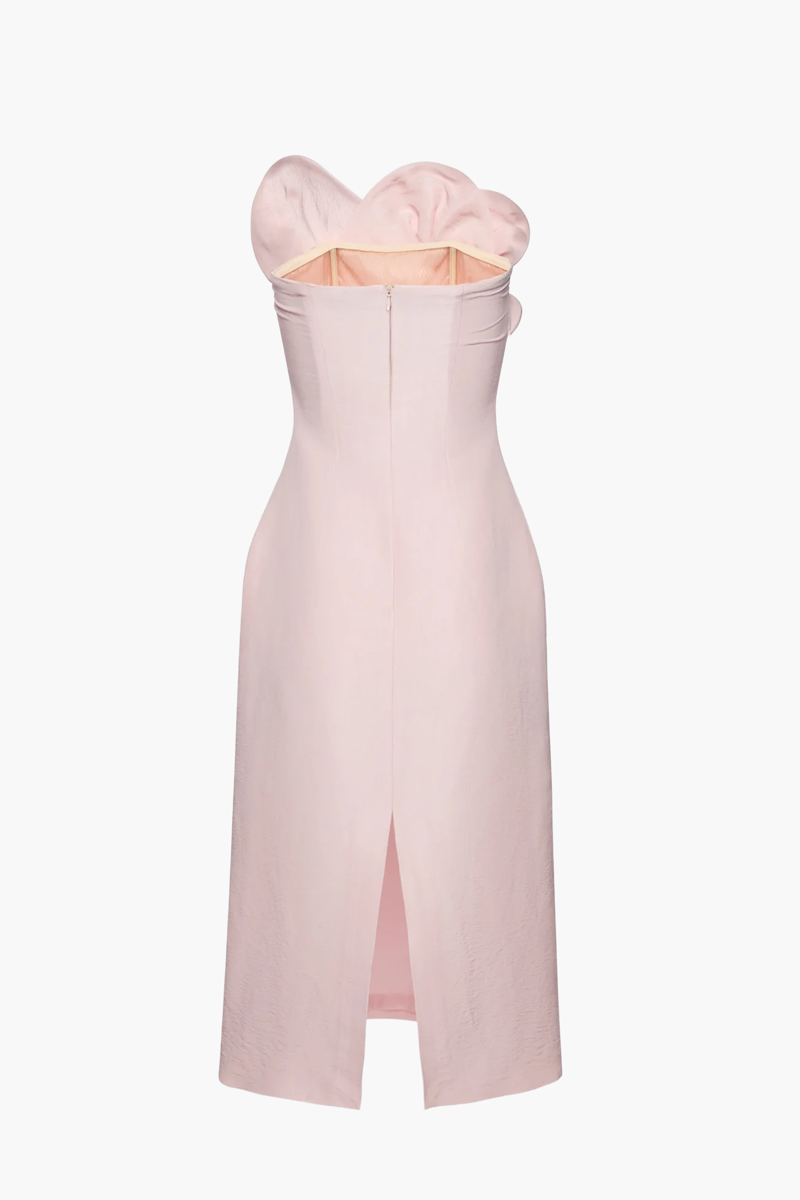 MAGDA BUTRYM STRAPLESS MIDI DRESS | THE NEW TREND