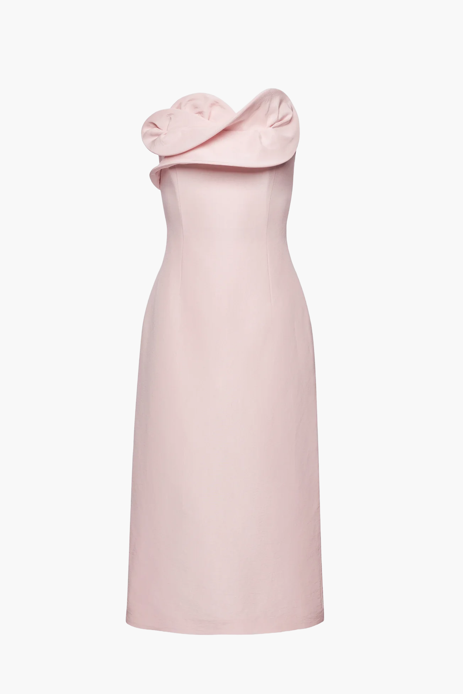 MAGDA BUTRYM STRAPLESS MIDI DRESS | THE NEW TREND