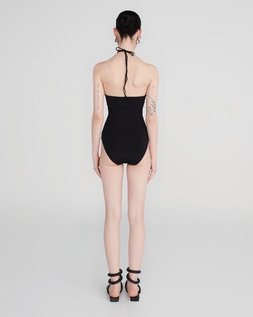 Maygel Coronel Fiora Swimsuit in Black available at The New Trend Australia.