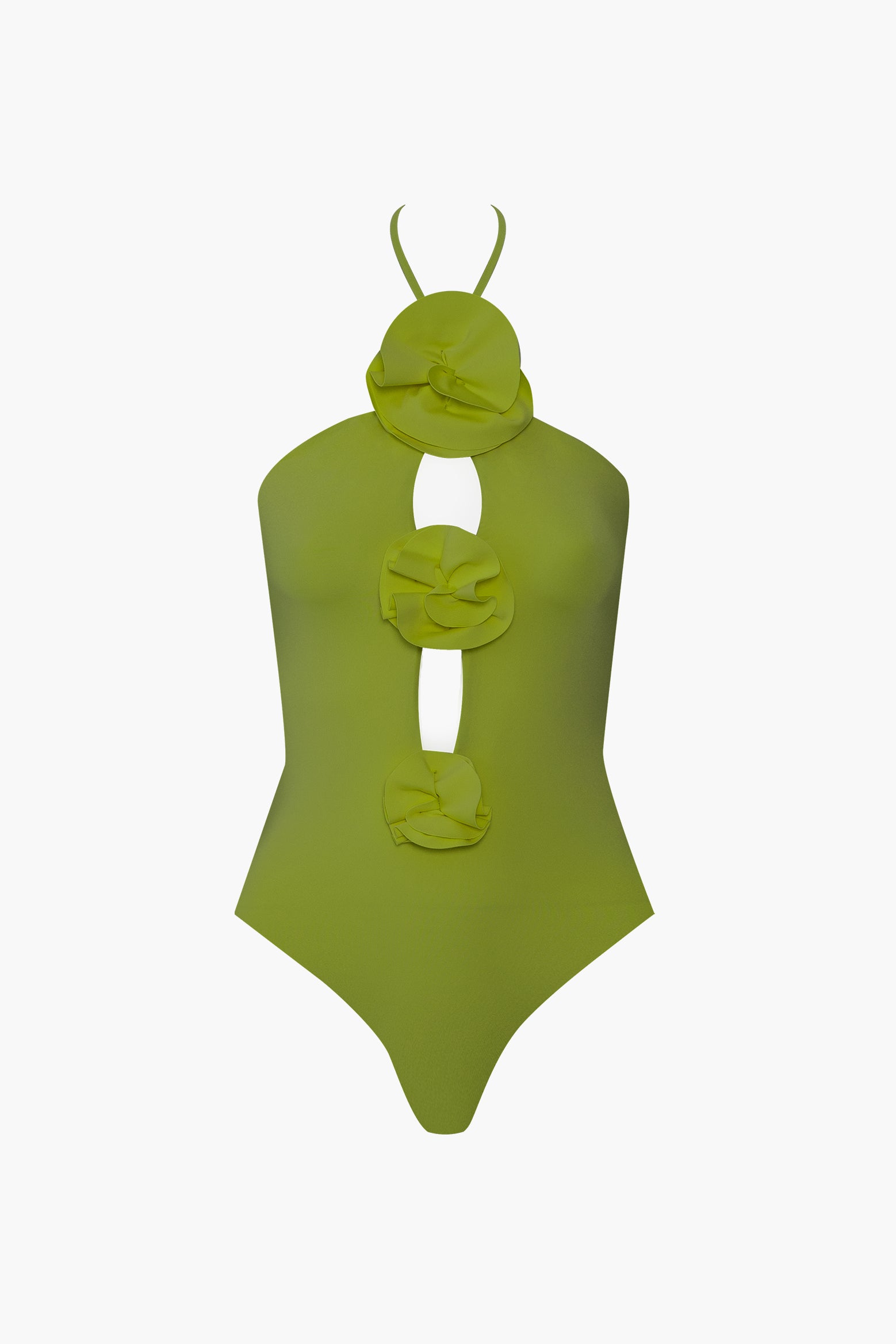 MAYGEL CORONEL Fiora Swimsuit in Lemongrass The New Trend