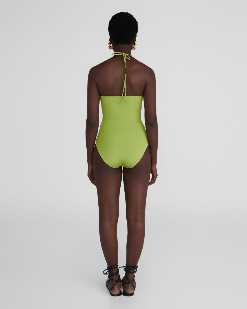 MAYGEL CORONEL Fiora Swimsuit in Lemongrass The New Trend