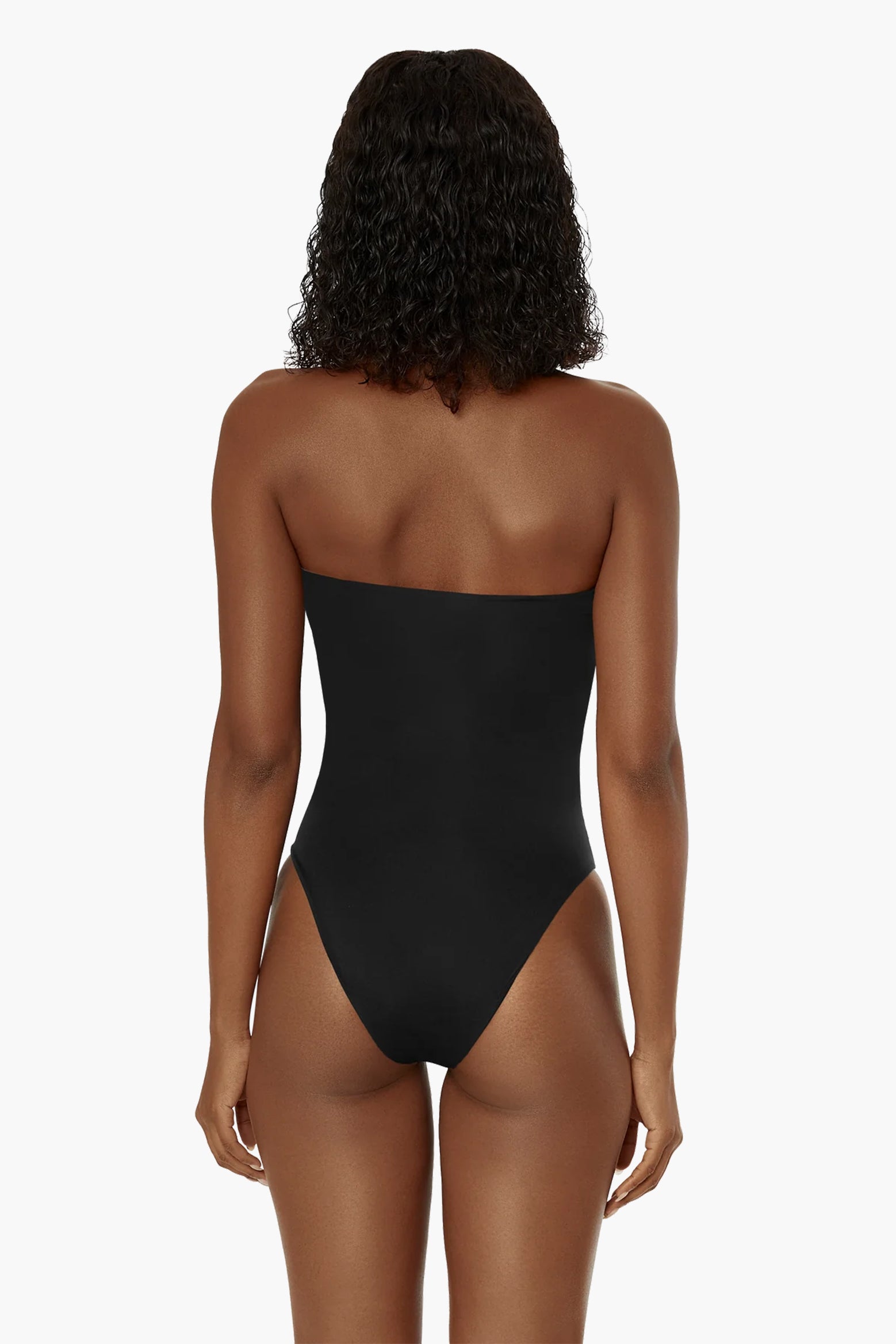 Maygel Coronel Trinitaria Swimsuit in Black available at The New Trend Australia.