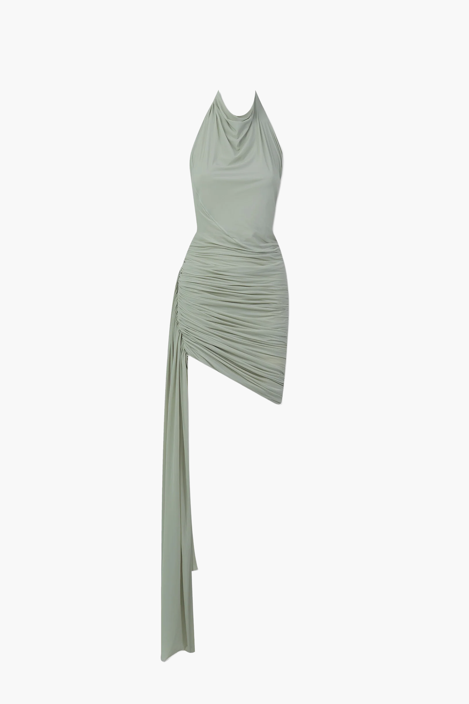MAYGEL CORONEL VILLA MINI DRESS IN SAGE | THE NEW TREND