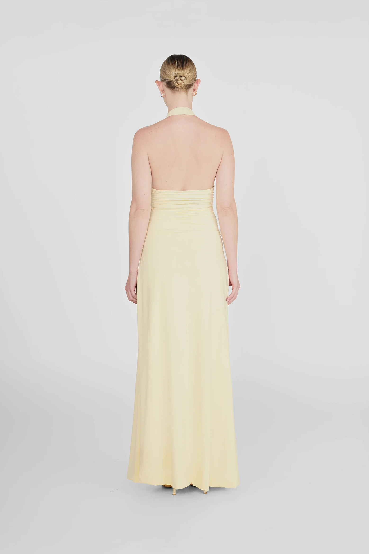 MAYGEL CORONEL VILLADIEGO DRESS IN VANILLA | THE NEW TREND