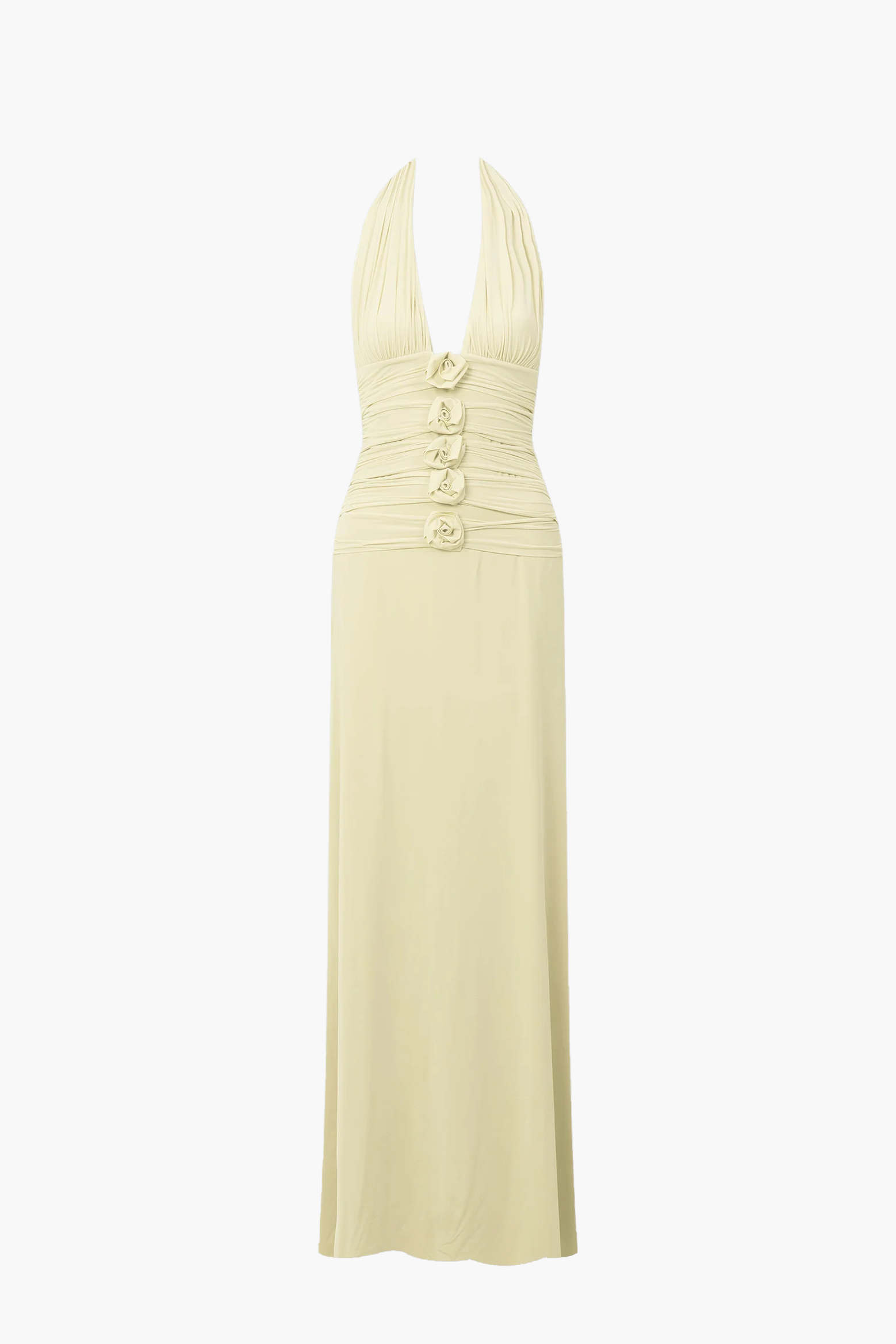 MAYGEL CORONEL VILLADIEGO DRESS IN VANILLA | THE NEW TREND