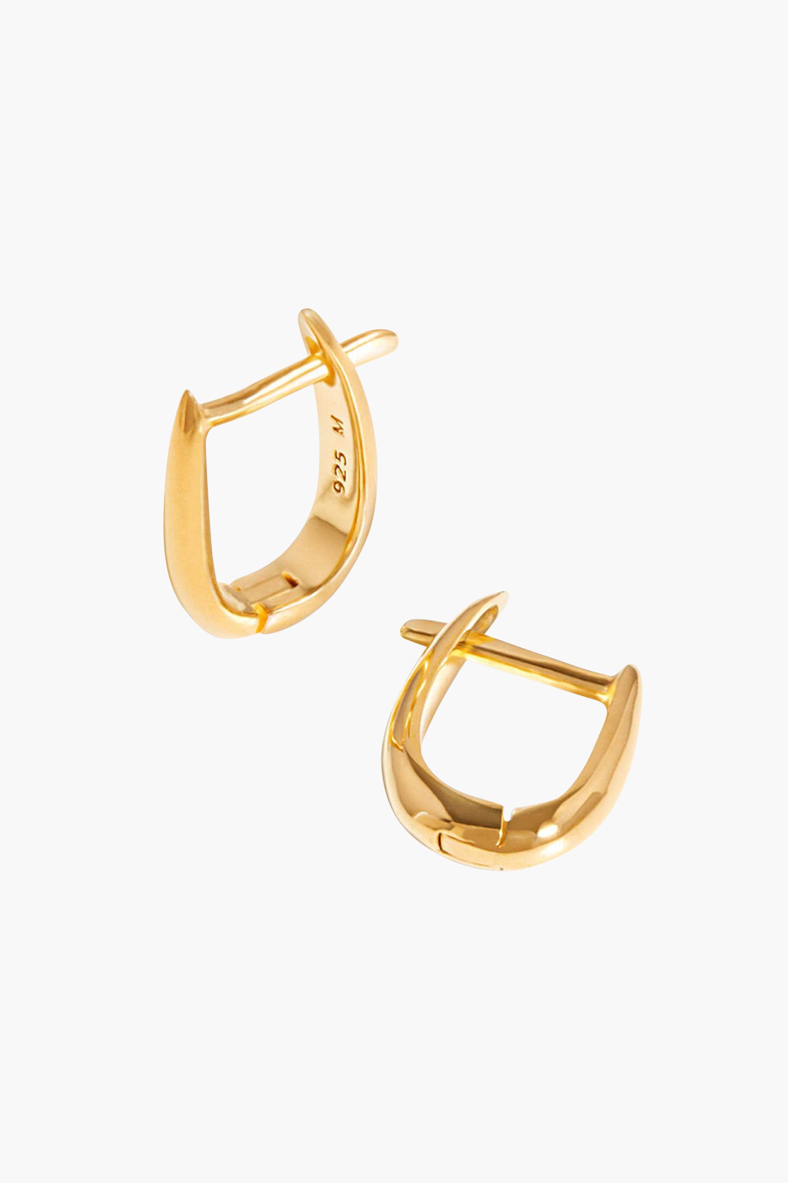 Missoma Gold Plain Claw Huddies. Shop Missoma at The New Trend. Free Shipping over $300 AUD.