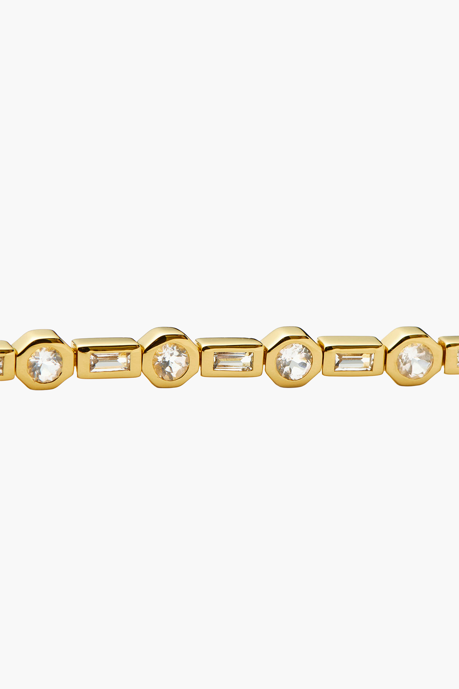 MISSOMA LUCY WILLIAMS TENNIS BRACELET IN GOLD | THE NEW TREND