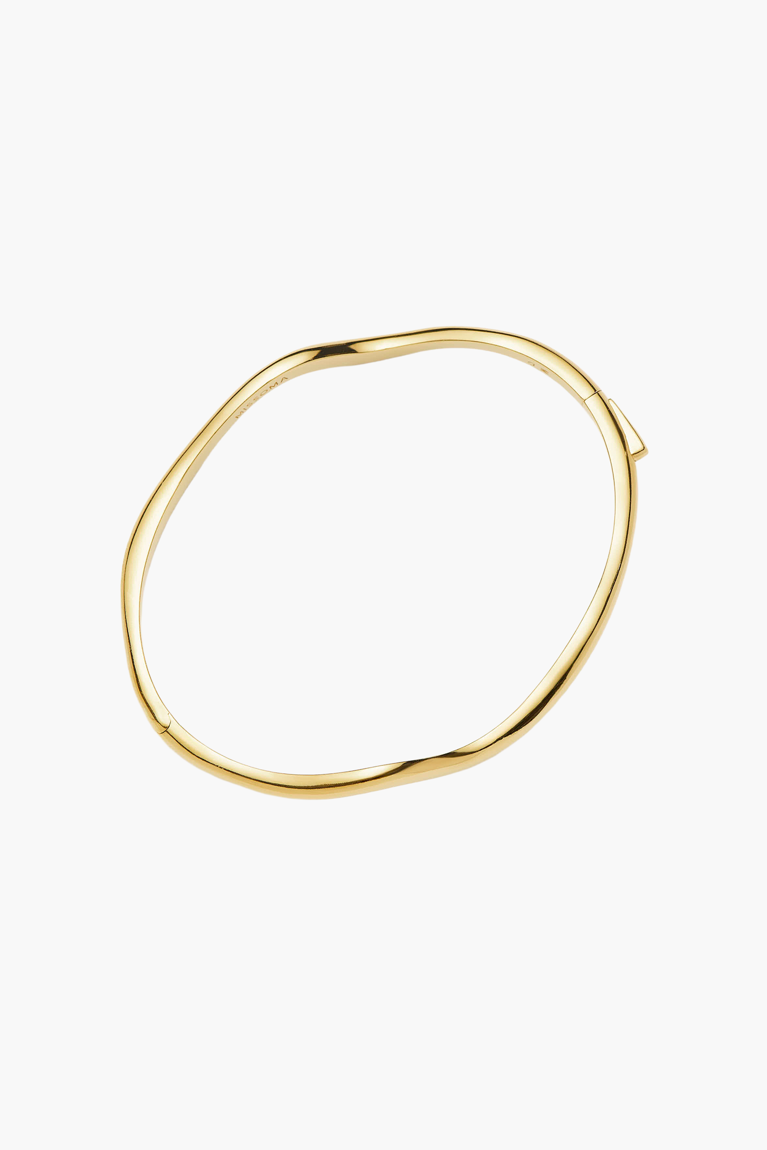 MISSOMA MOLTEN CLASSIC HINGED BANGLE | THE NEW TREND