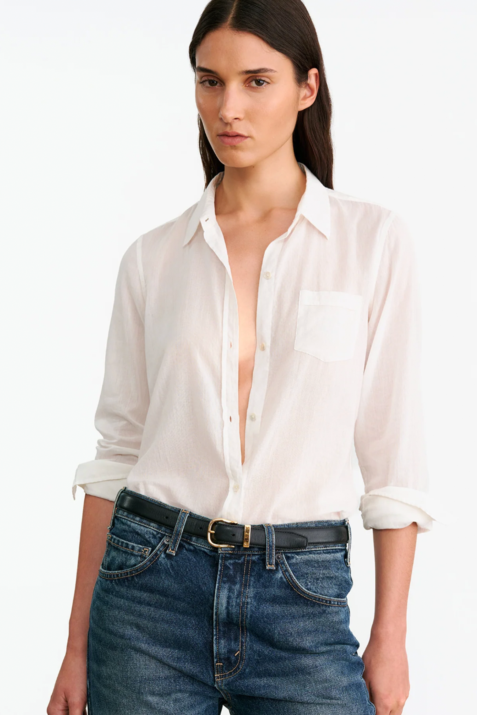 NILI LOTAN COTTON VOILE NL SHIRT | THE NEW TREND