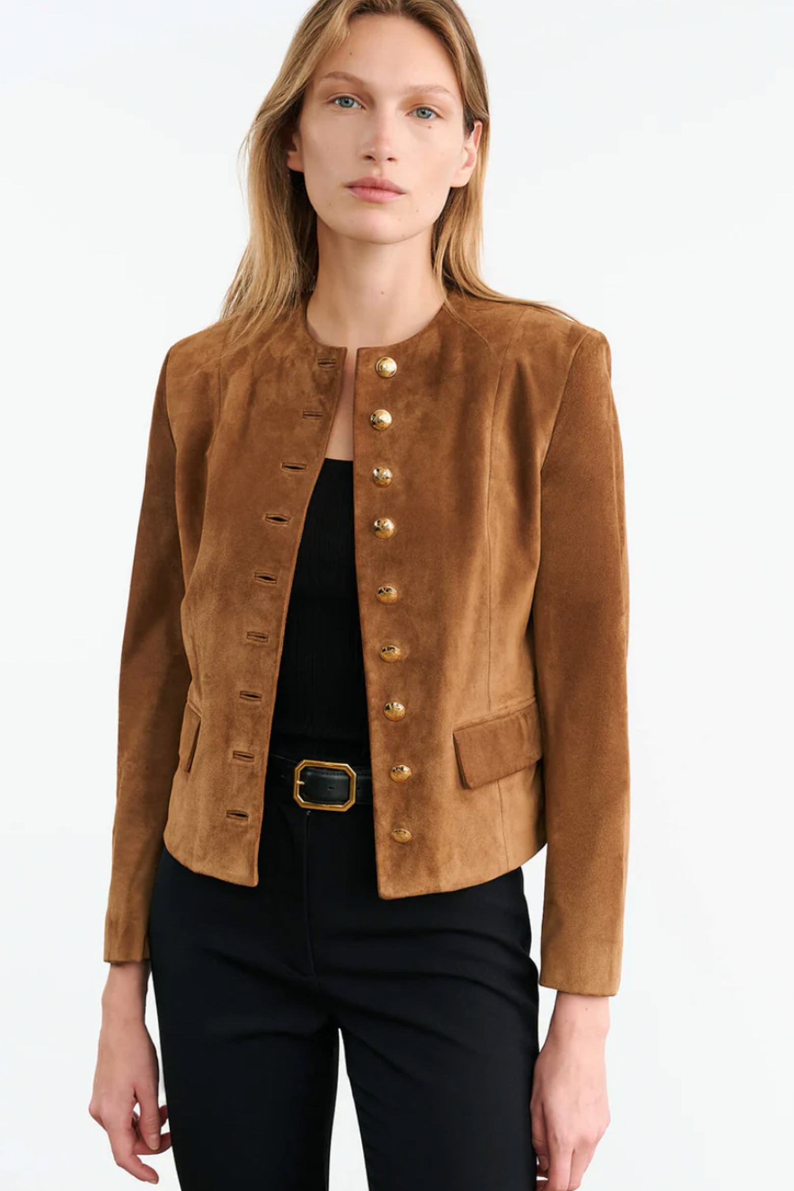 NILI LOTAN NANON SUEDE JACKET | THE NEW TREND