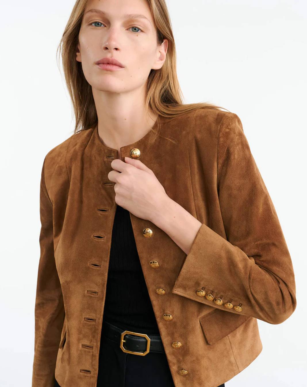 NILI LOTAN NANON SUEDE JACKET | THE NEW TREND