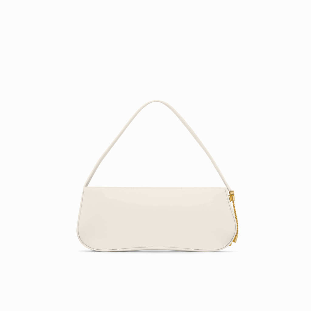 Neous Corvus Leather Baguette in Cream available at TNT The New Trend Australia.