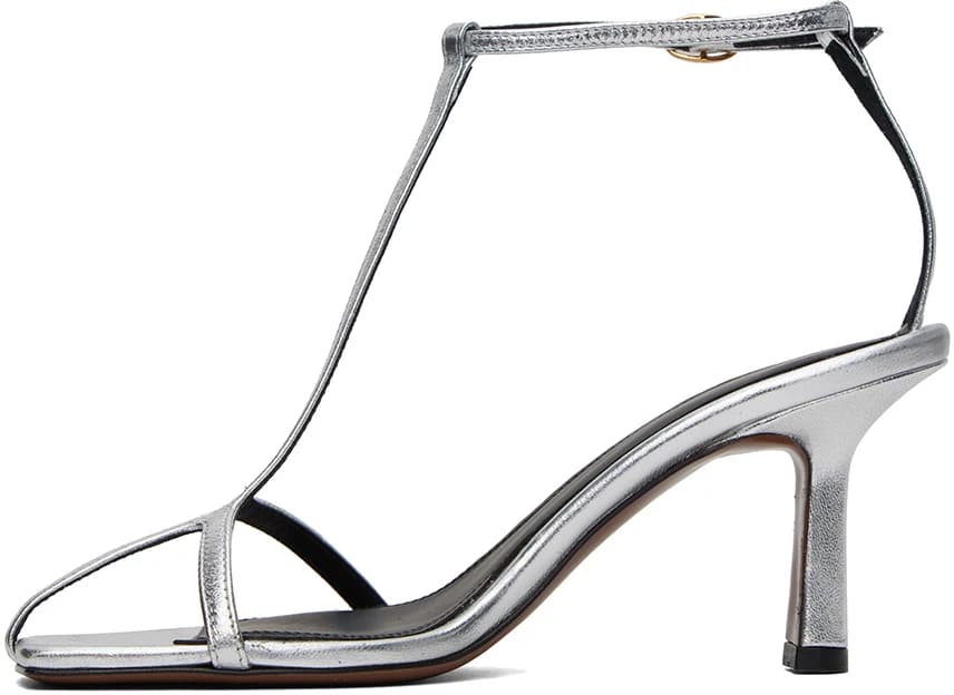 Neous Jumel Leather Sandals in Silver available at The New Trend Australia.