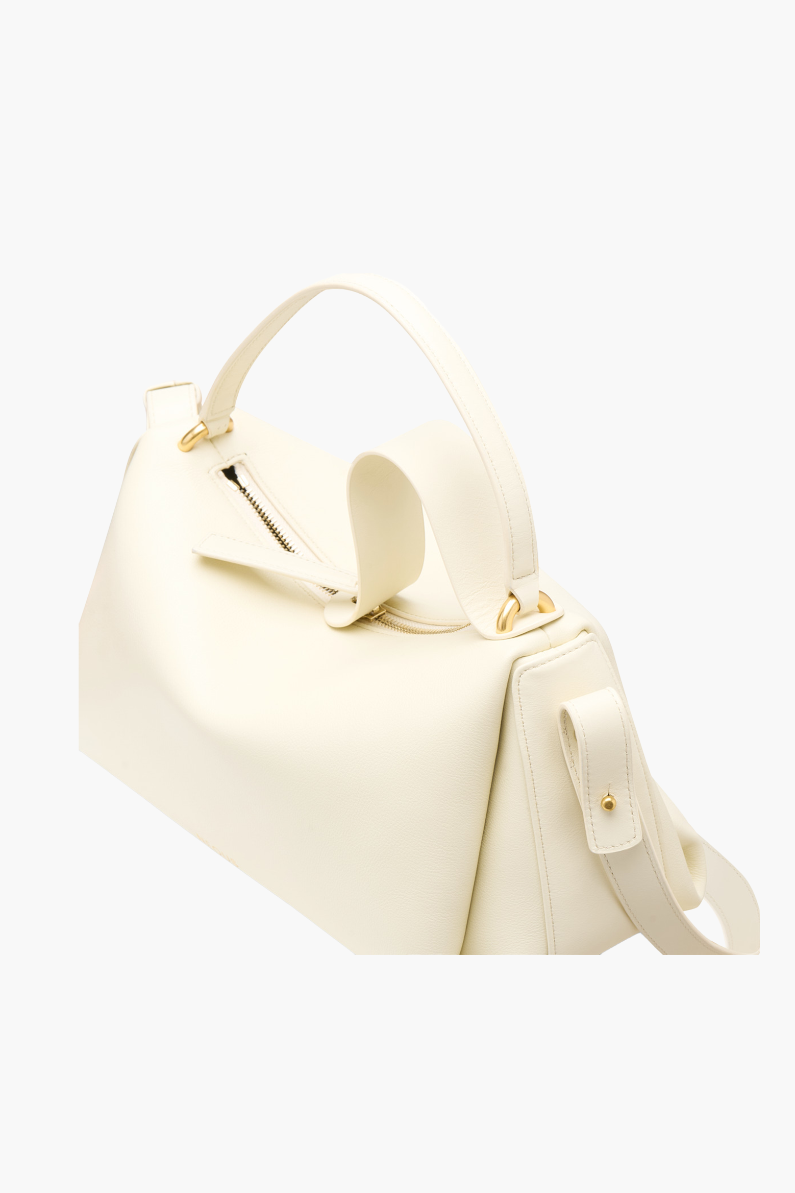 NEOUS SCORPIUS LEATHER CROSS-BODY BAG CREAM | THE NEW TREND
